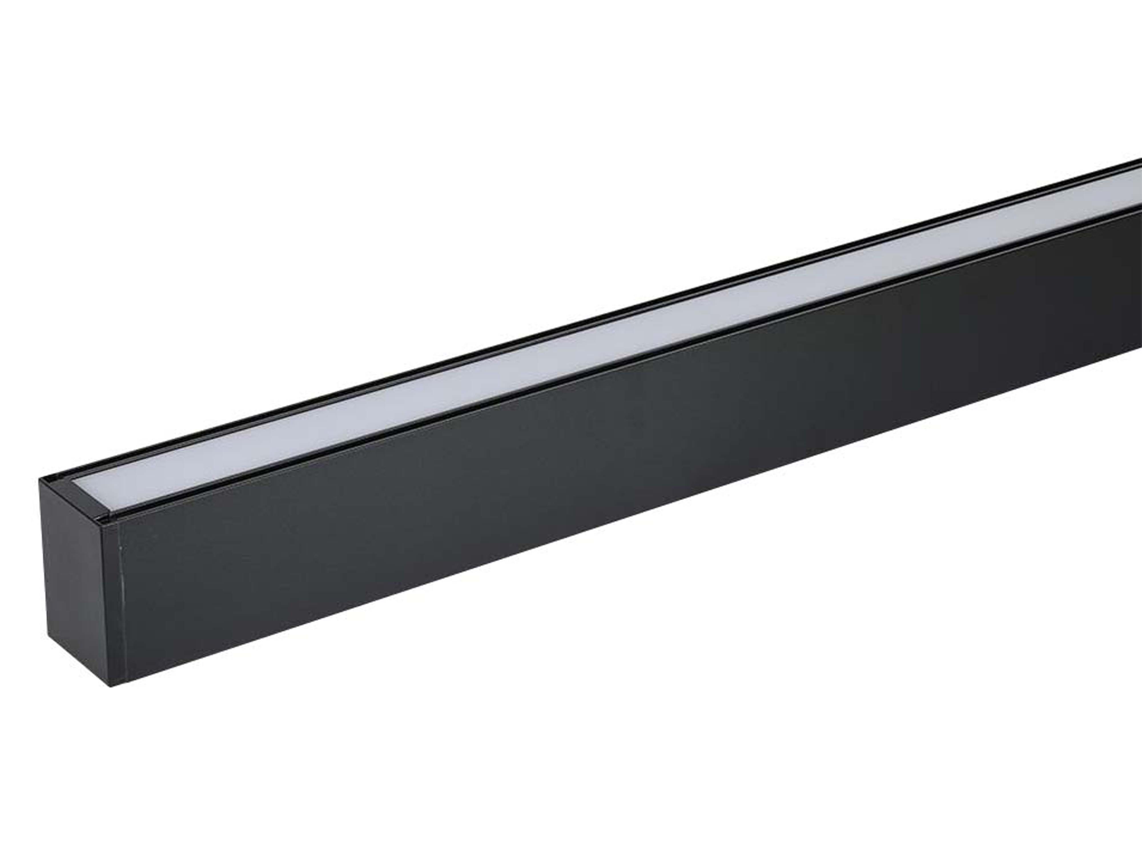 V-TAC LED-Deckenleuchte VT-7-46, EEK: F, 40 W, 3275 lm, 3000 K, schwarz