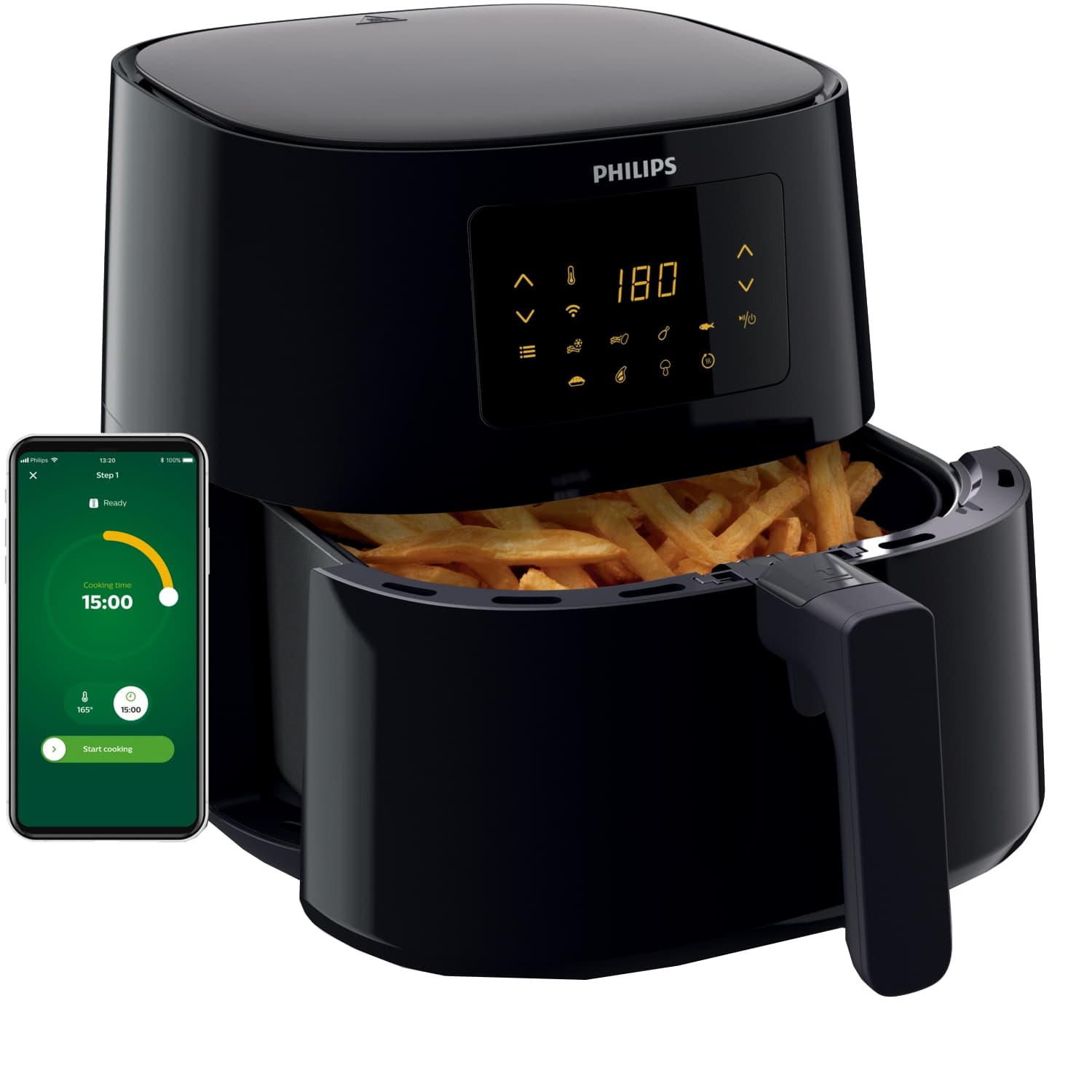 PHILIPS Heißluftfritteuse Airfryer XL Essential HD9280/70 Connected