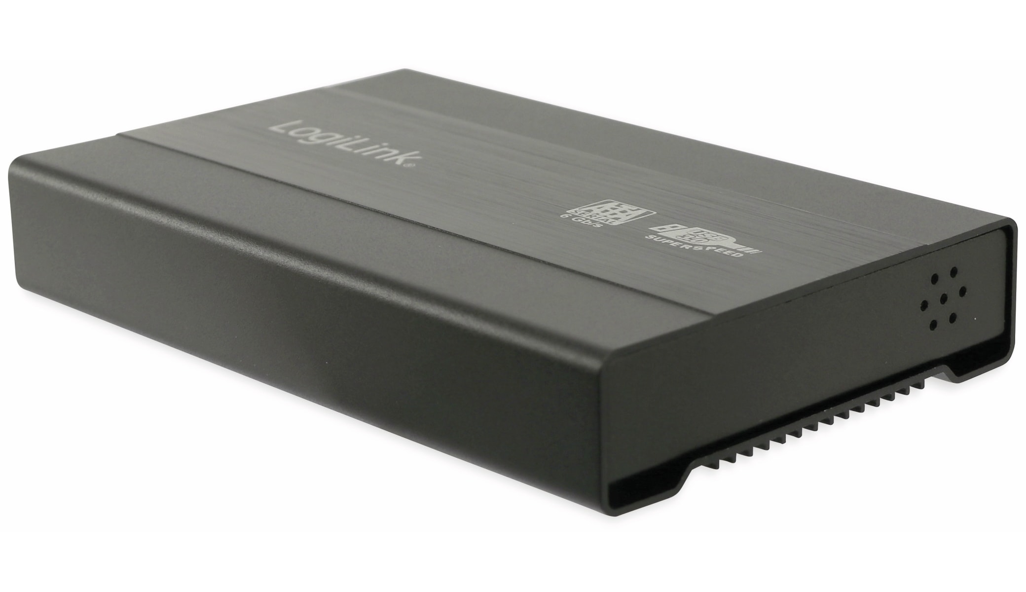 LOGILINK Festplatten-Gehäuse, 6,35 cm (2,5"), USB 3.0/SATA, schwarz