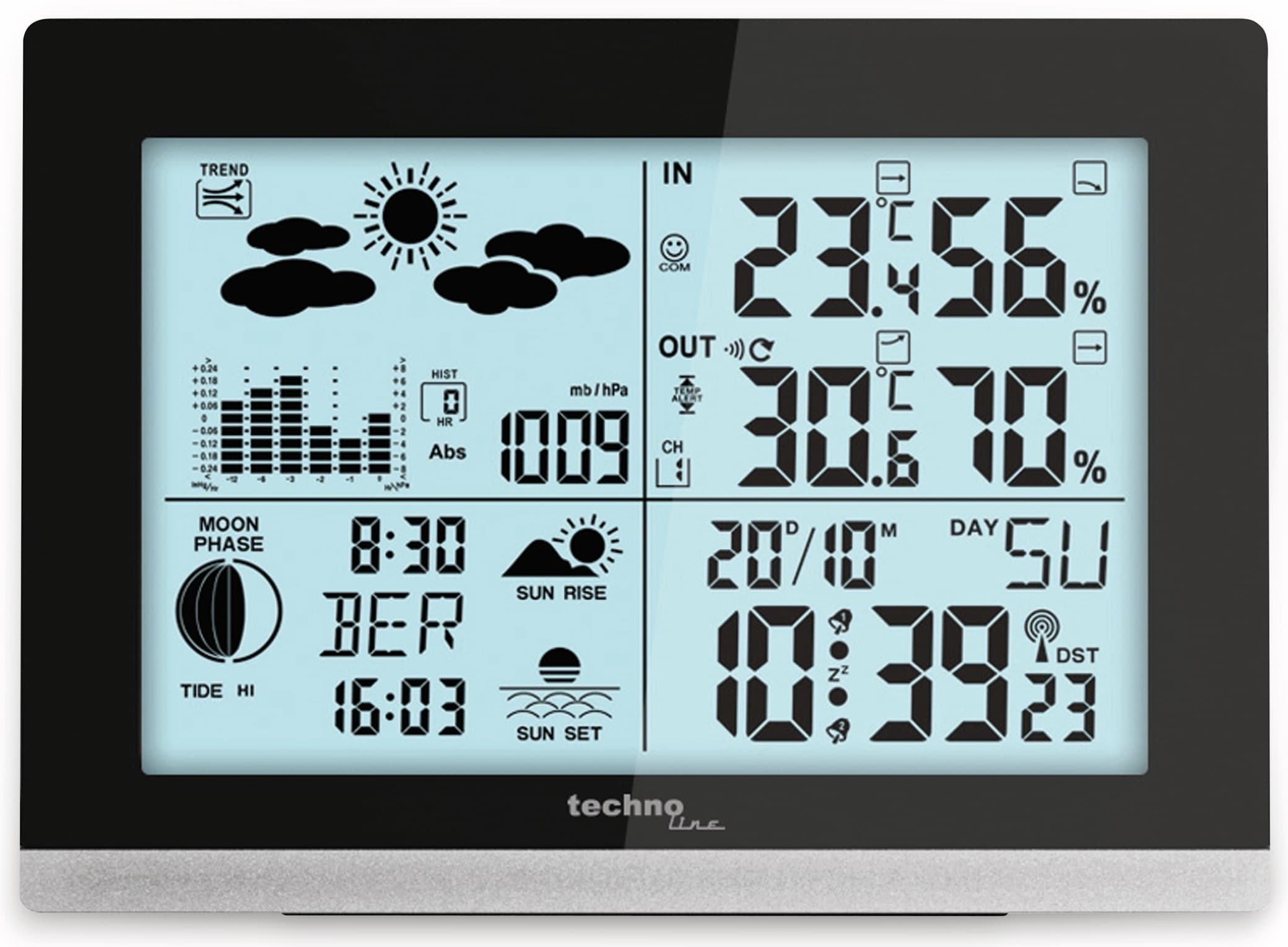 TECHNOLINE Funk-Wetterstation WS 6762