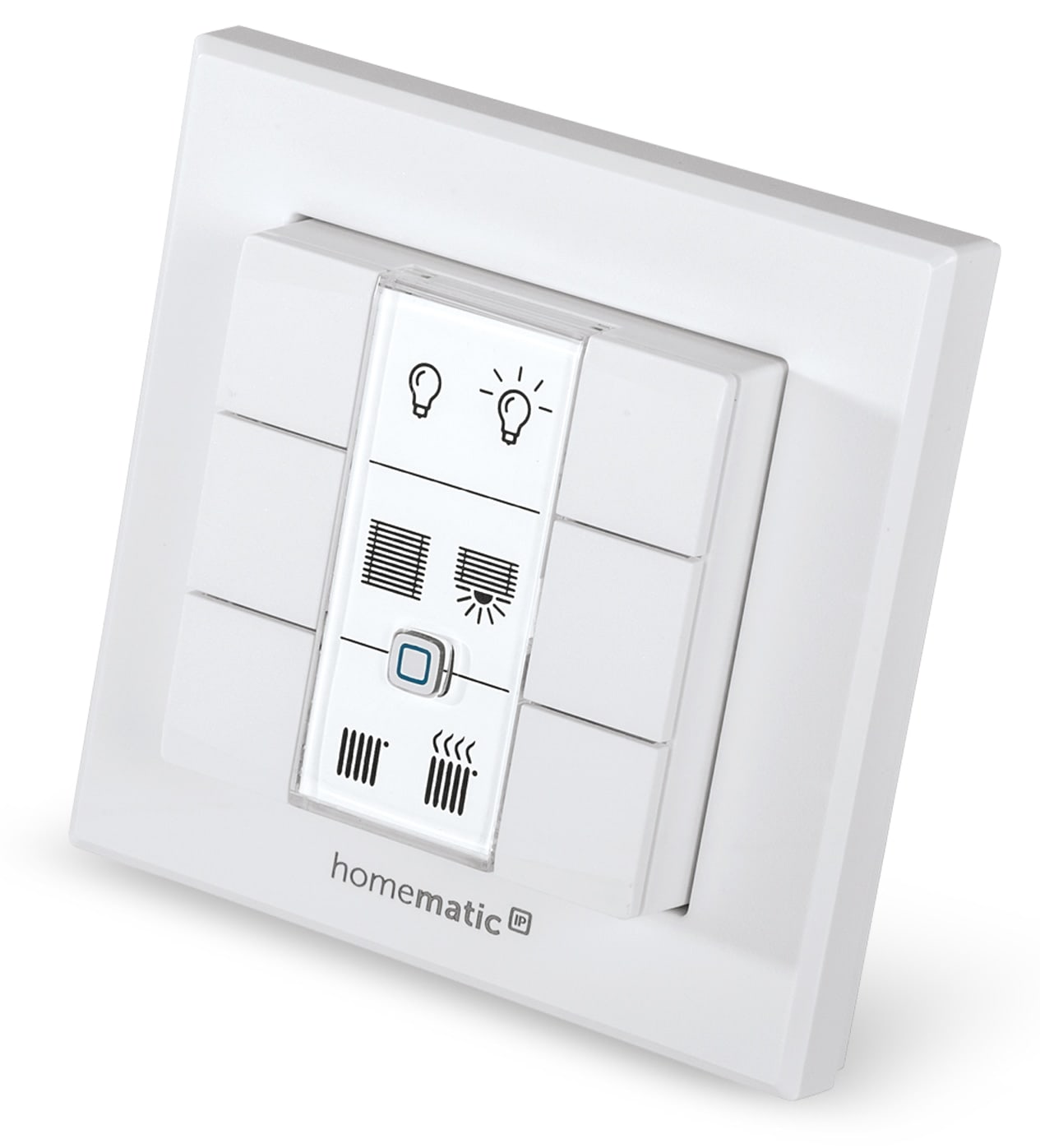 HOMEMATIC IP Smart Home 142308A0 Wandtaster 6-fach