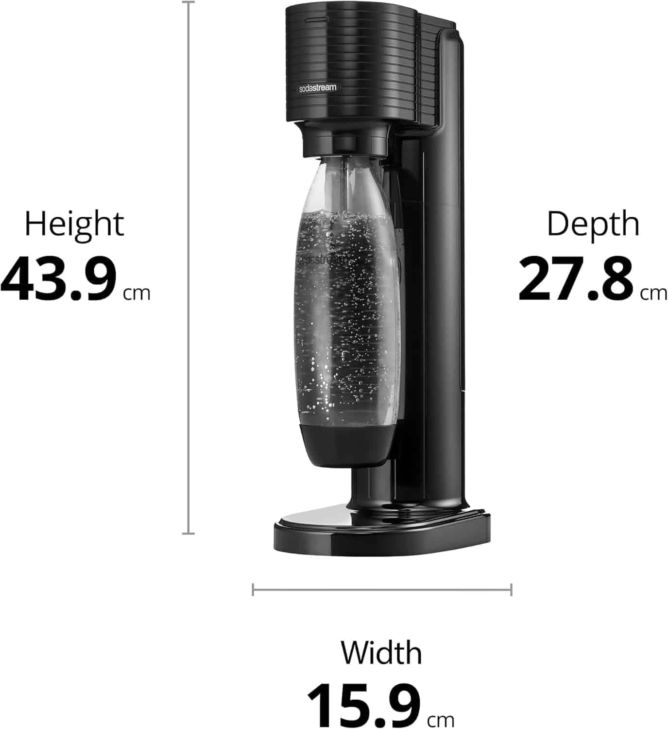 SODASTREAM Wassersprudler Gaia Titan