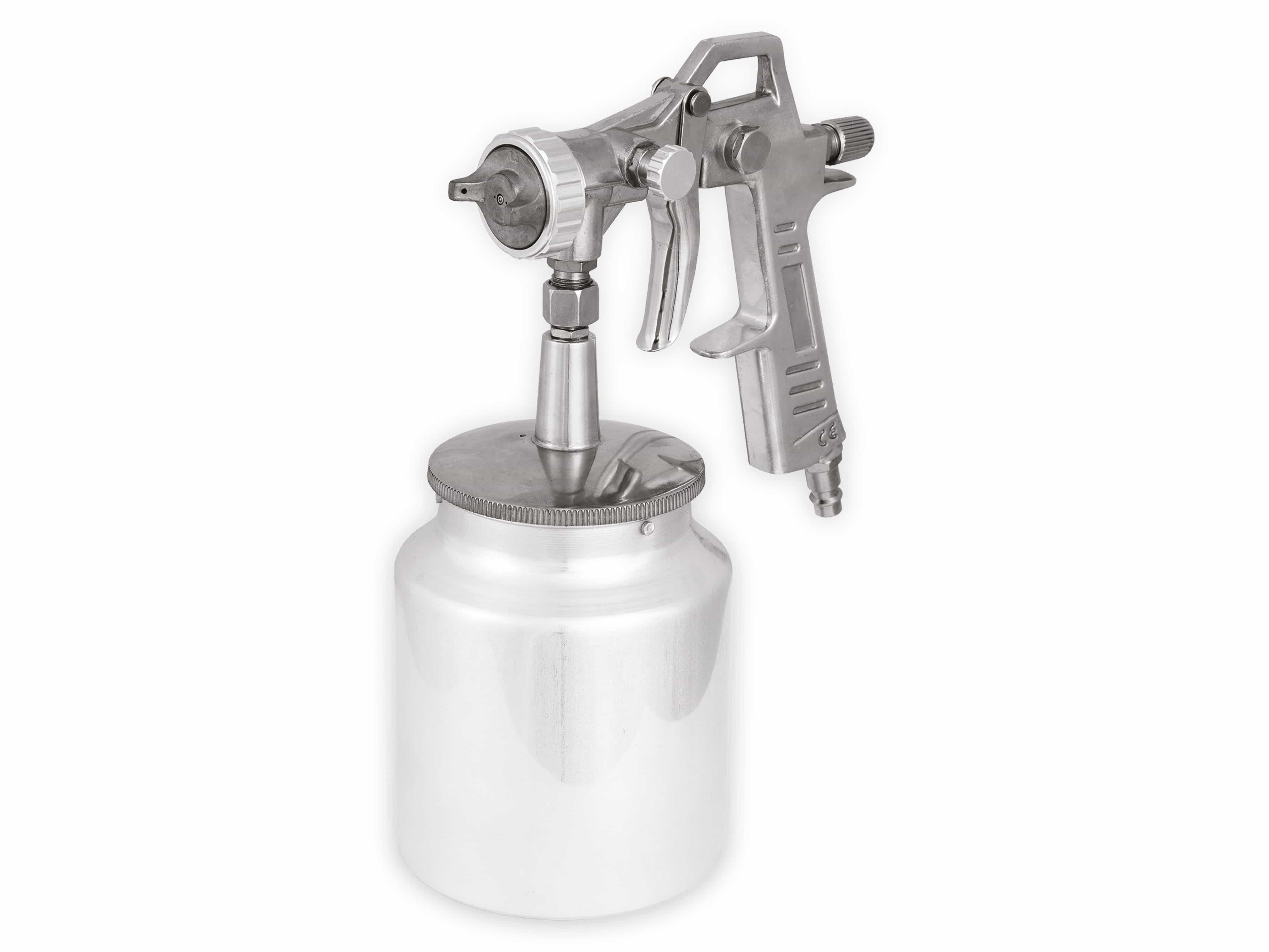 EINHELL Druckluft-Farbspritzpistole mit Saugbecher, 1 L