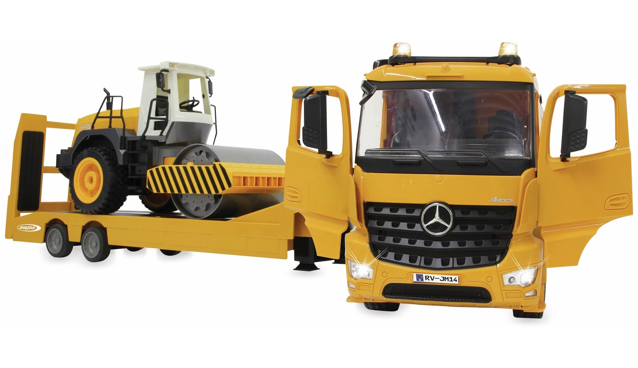 JAMARA 405107 Tieflader Mercedes-Benz Arocs1:20 2,4GHz