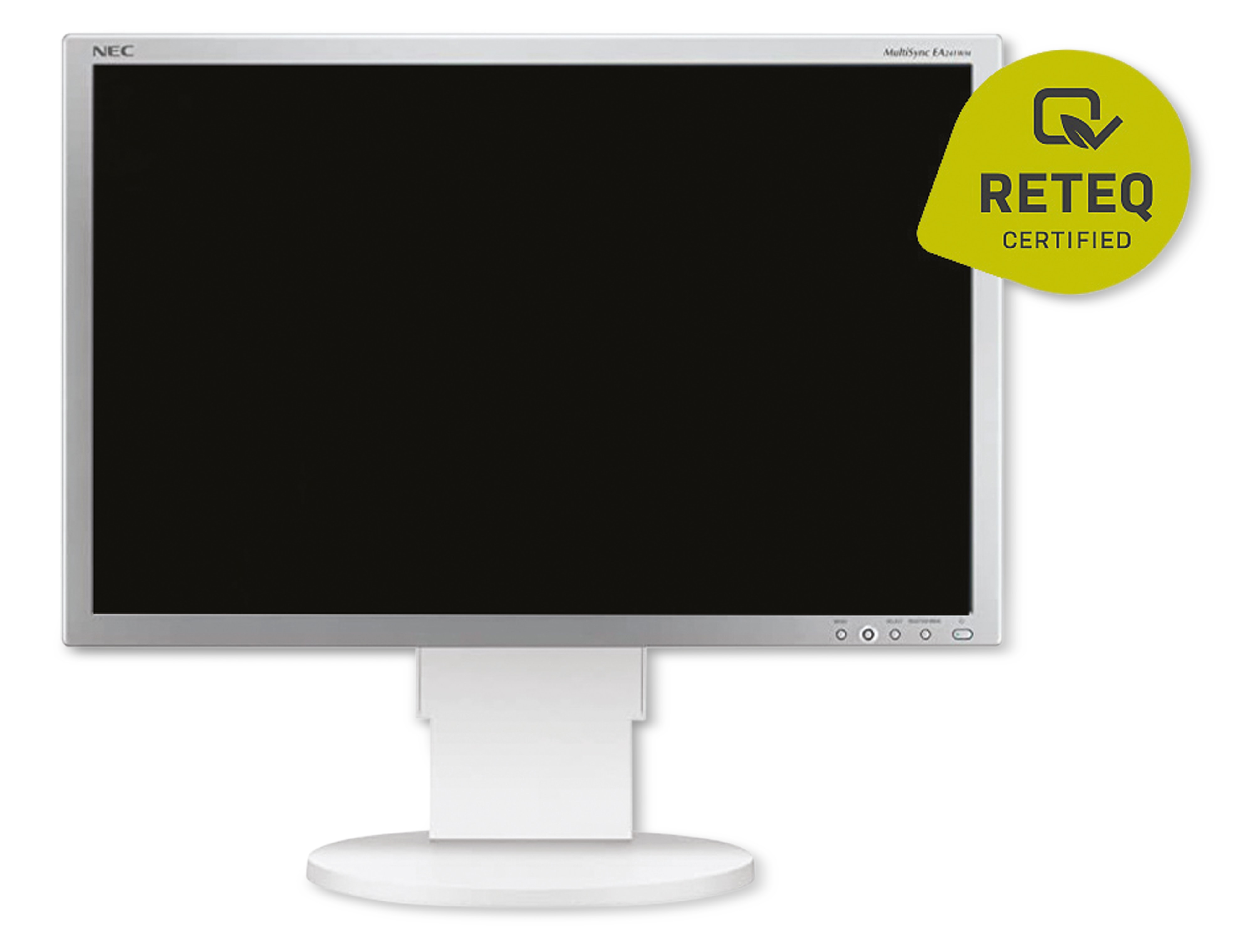 NEC Monitor Multisync EA241WM ,24", 1920x1200, VGA, DVI, Refurbished