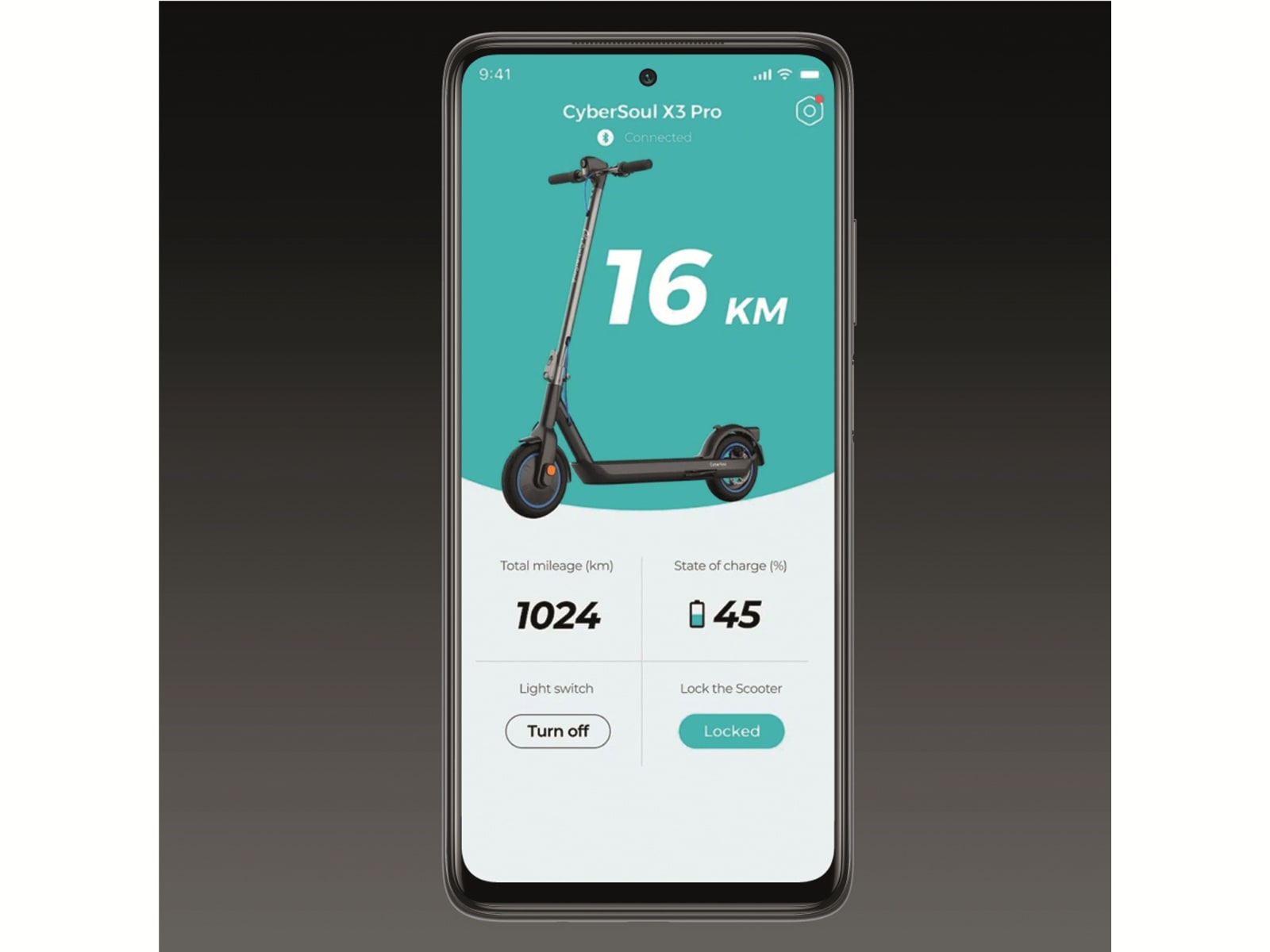 ODYS E-Scooter Alpha X3 PRO, mit Straßenzulassung