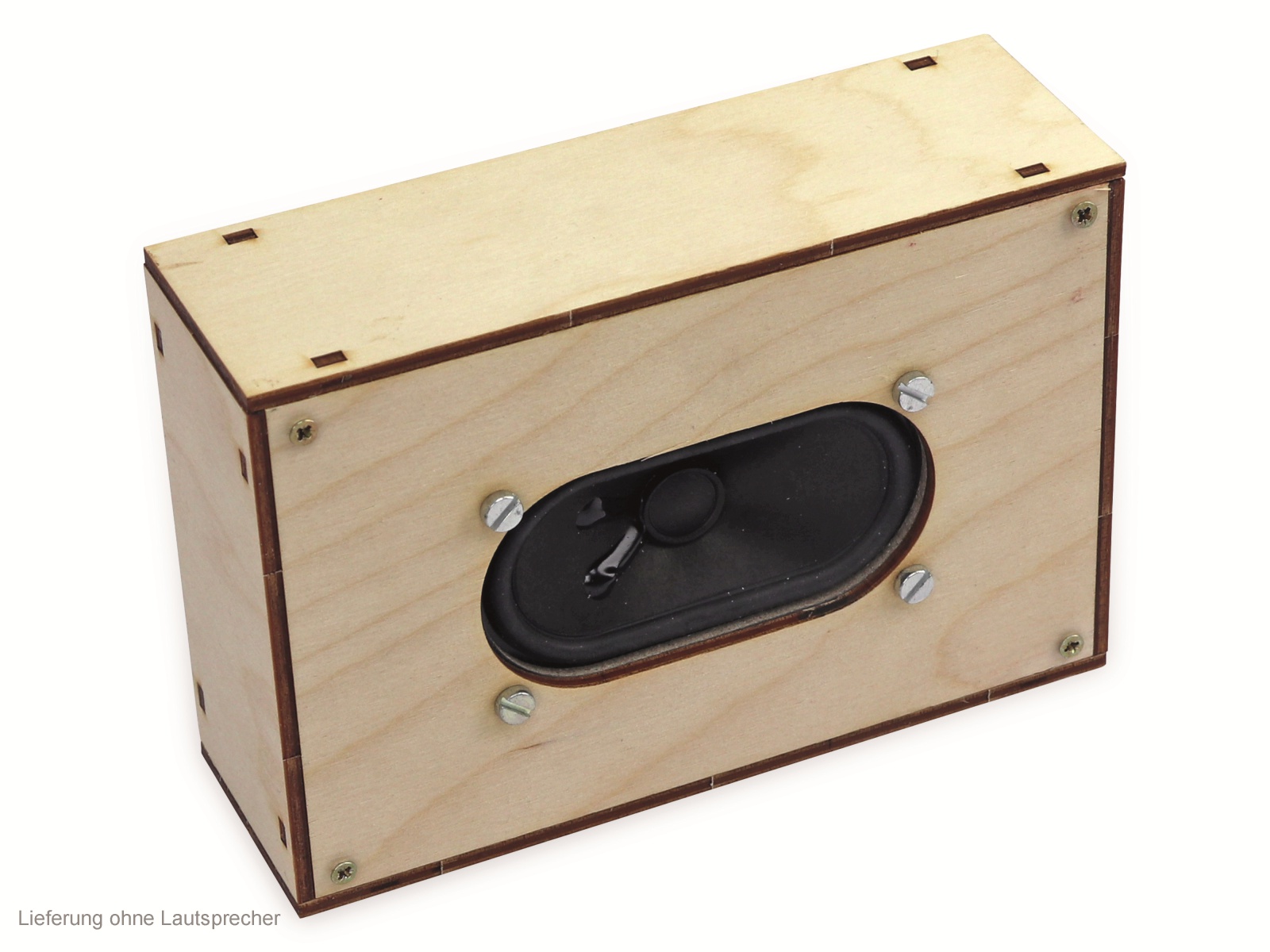 SOL-EXPERT Holzboxbausatz für Lautsprecher BN 390154, 150 x 100 x 50 mm