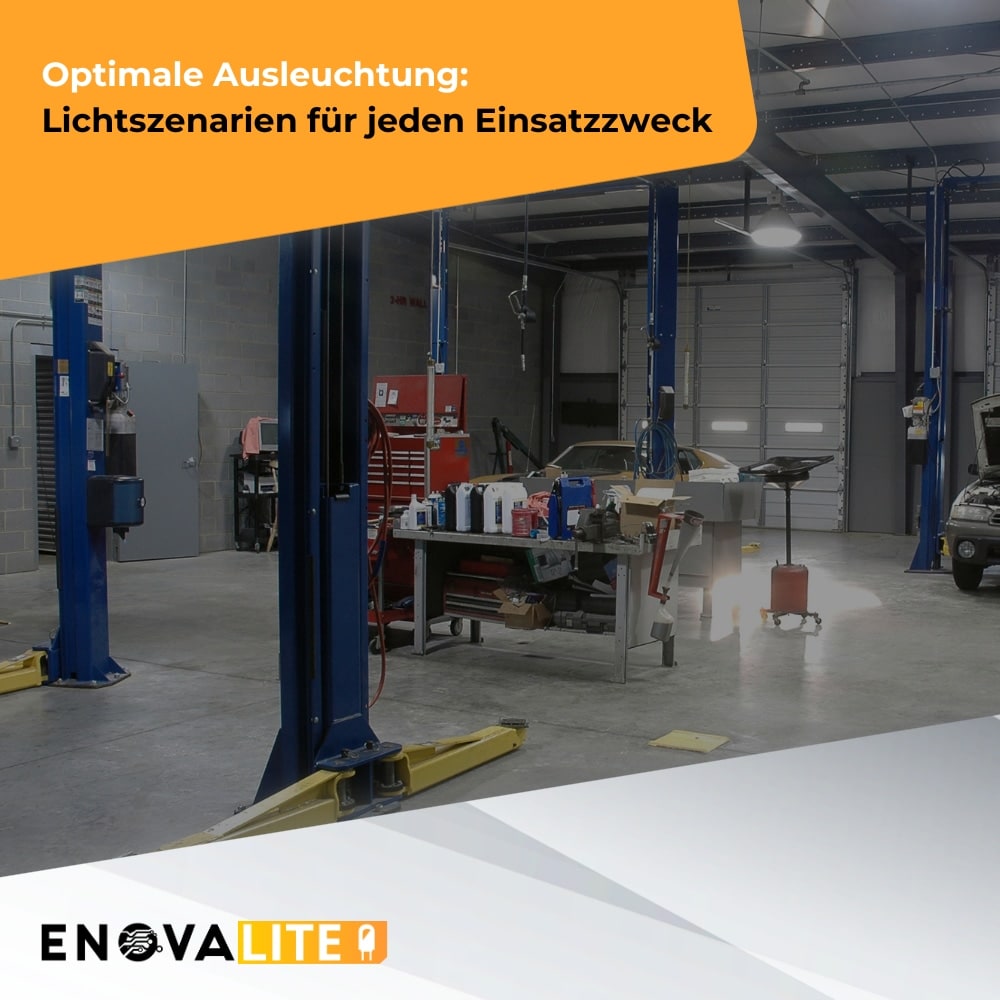 ENOVALITE LED-Highbay-Leuchte, UFO, EEK: C, 200W, 34000lm, 4000K, schwarz