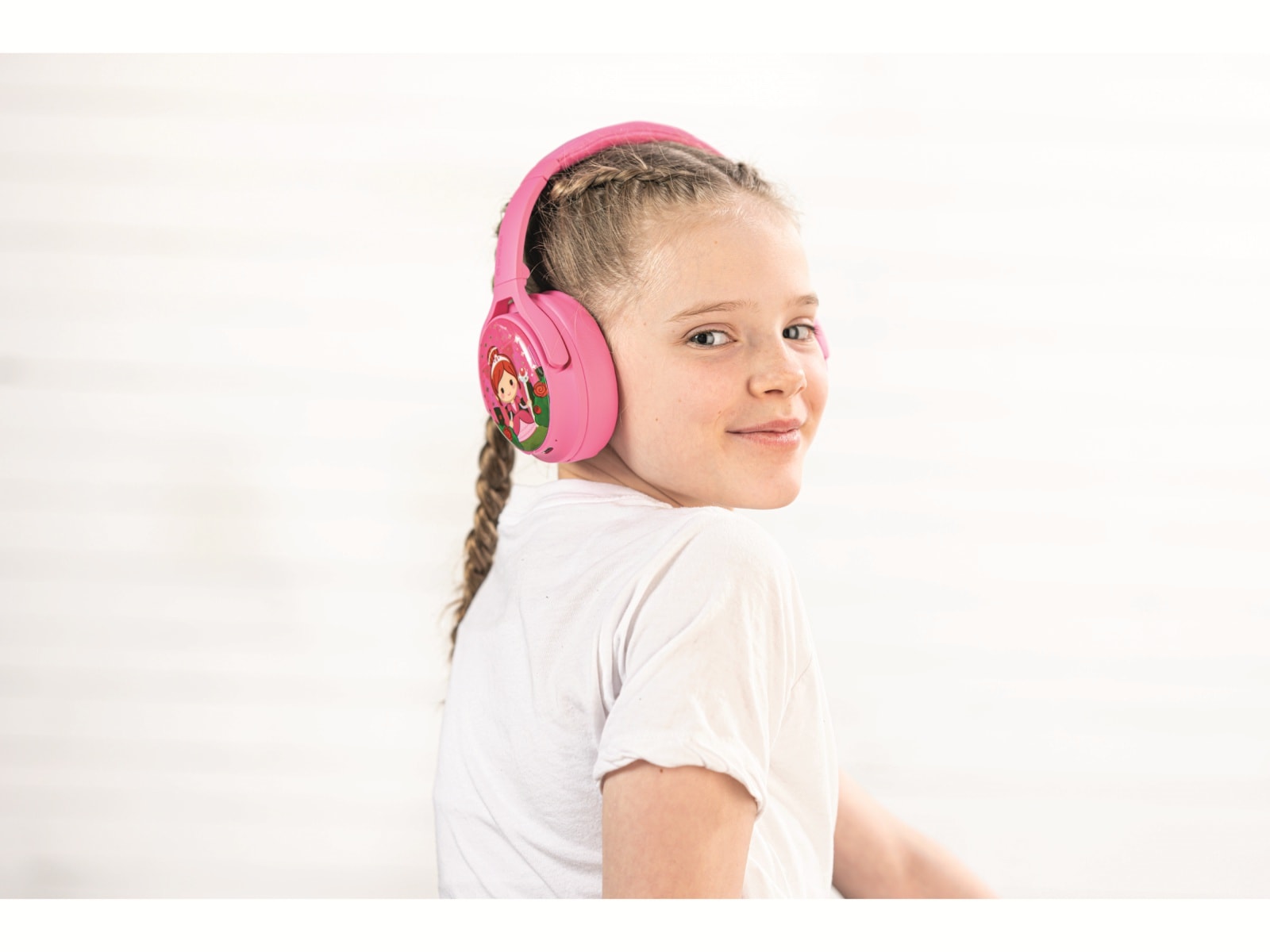 ONANOFF Bluetooth Over-Ear Kopfhörer BuddyPhones Cosmos+, für Kinder, pink