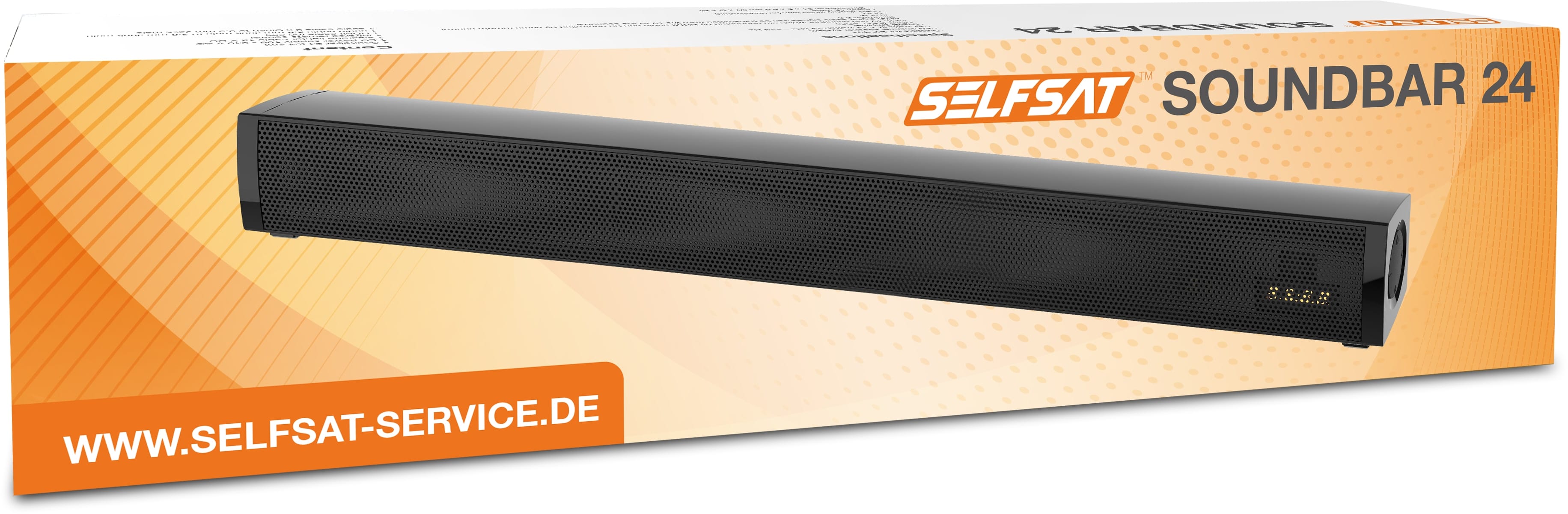 SELFSAT Soundbar 24, 12/230 V, 30 W, schwarz