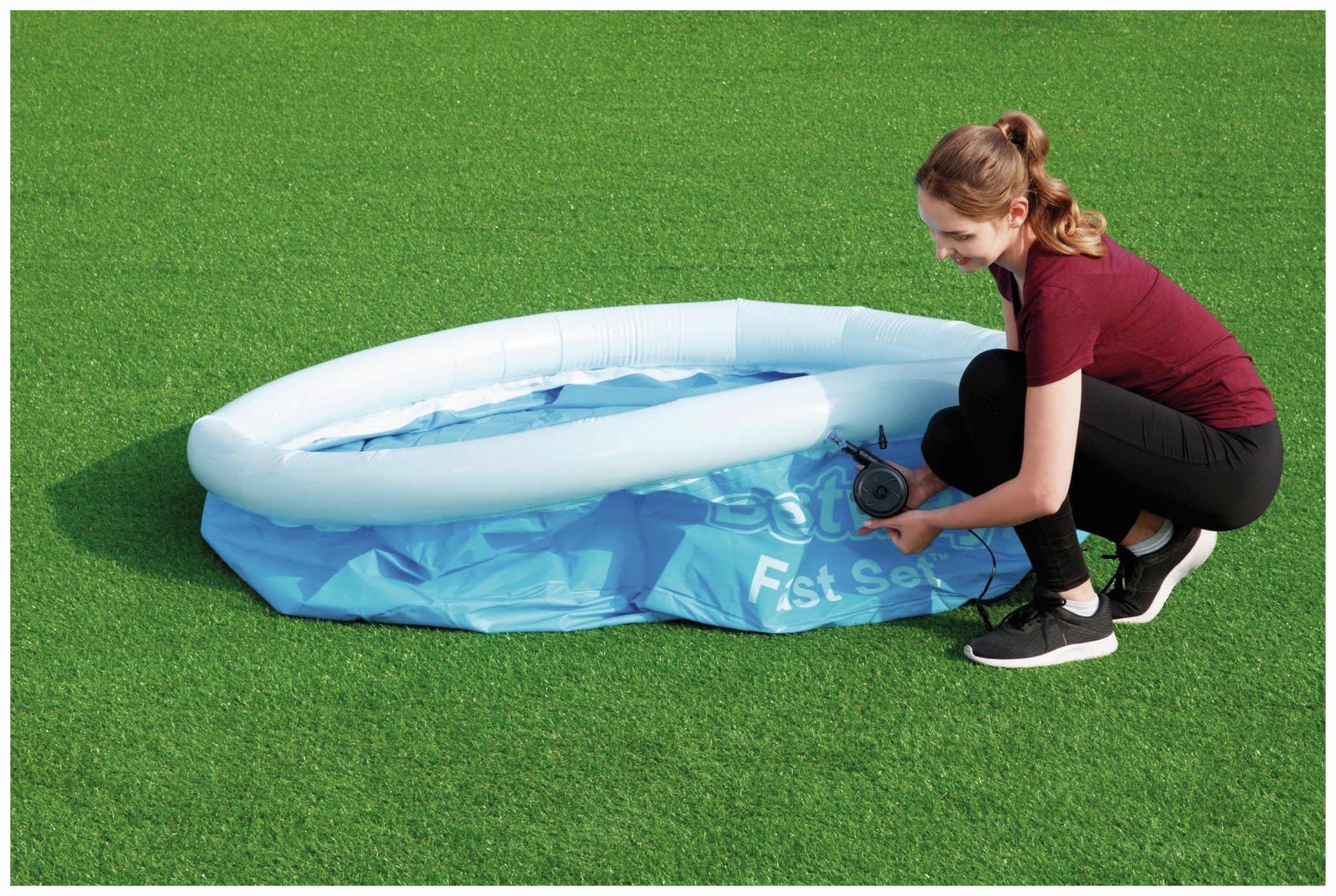 BESTWAY Planschbecken Fast Set Pool, 183x51cm, PVC