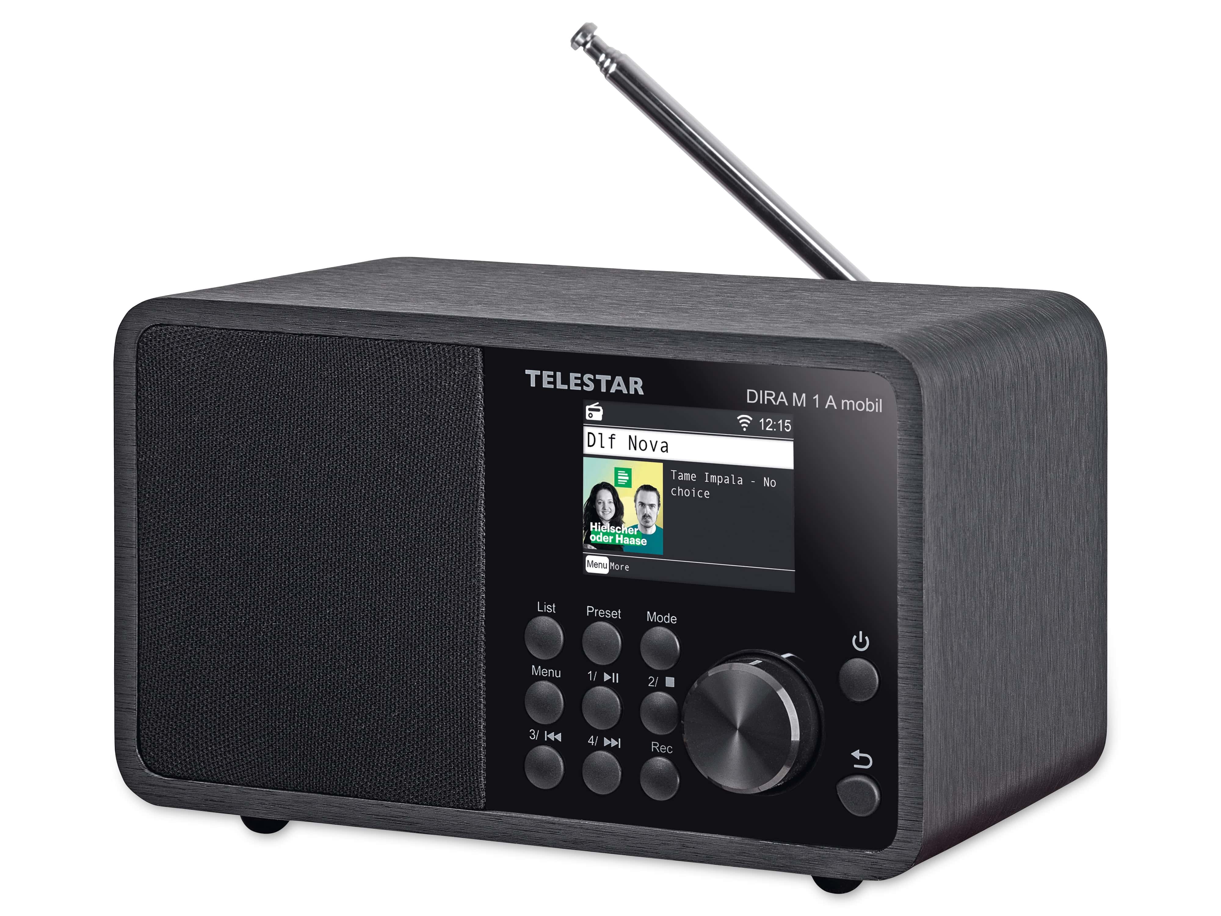 TELESTAR DAB+/UKW Radio DIRA M1A mobile, Warnsystem, Akku