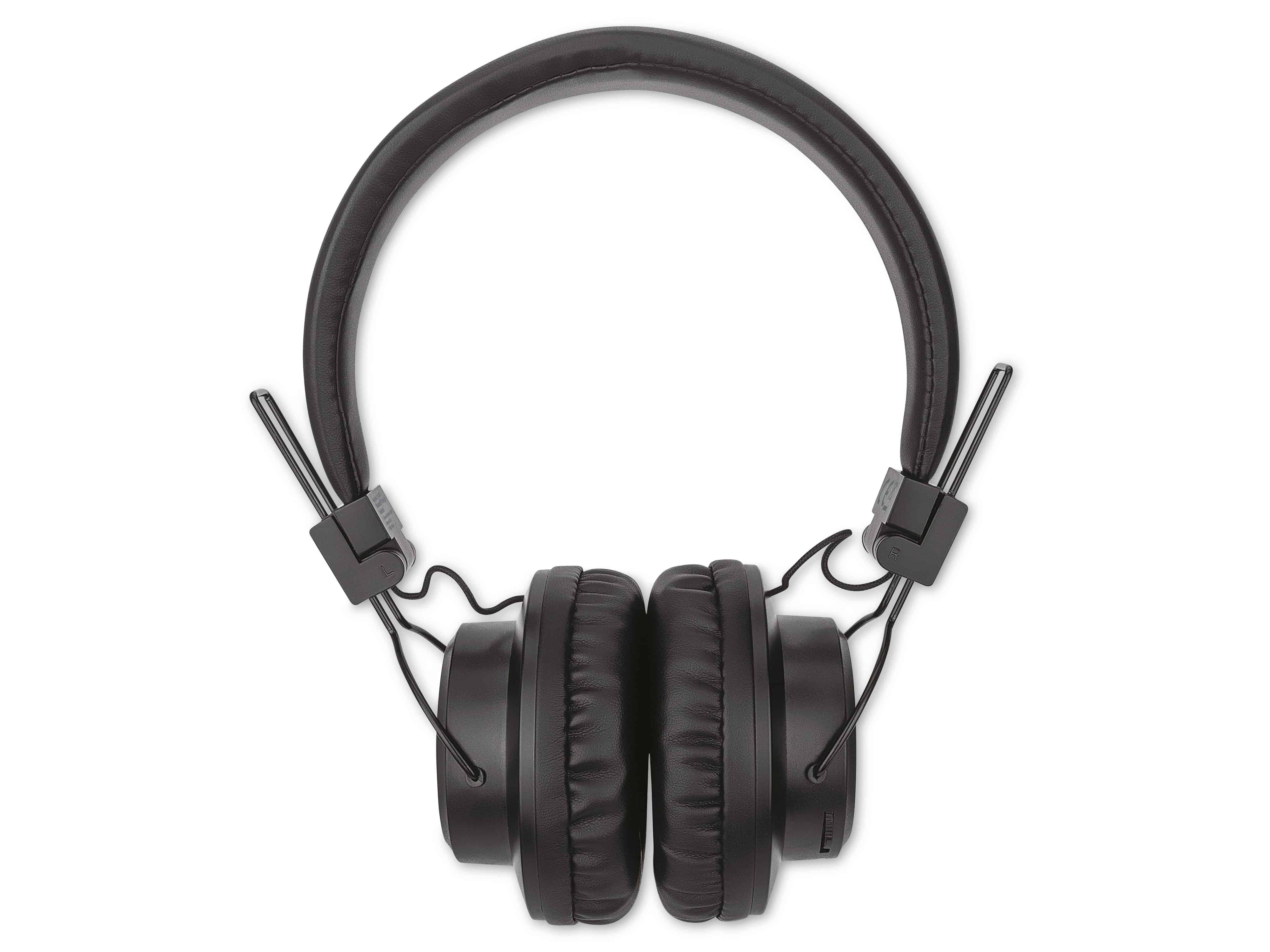 MANHATTAN On-Ear Headset, Sound Science Bluetooth, schwarz 