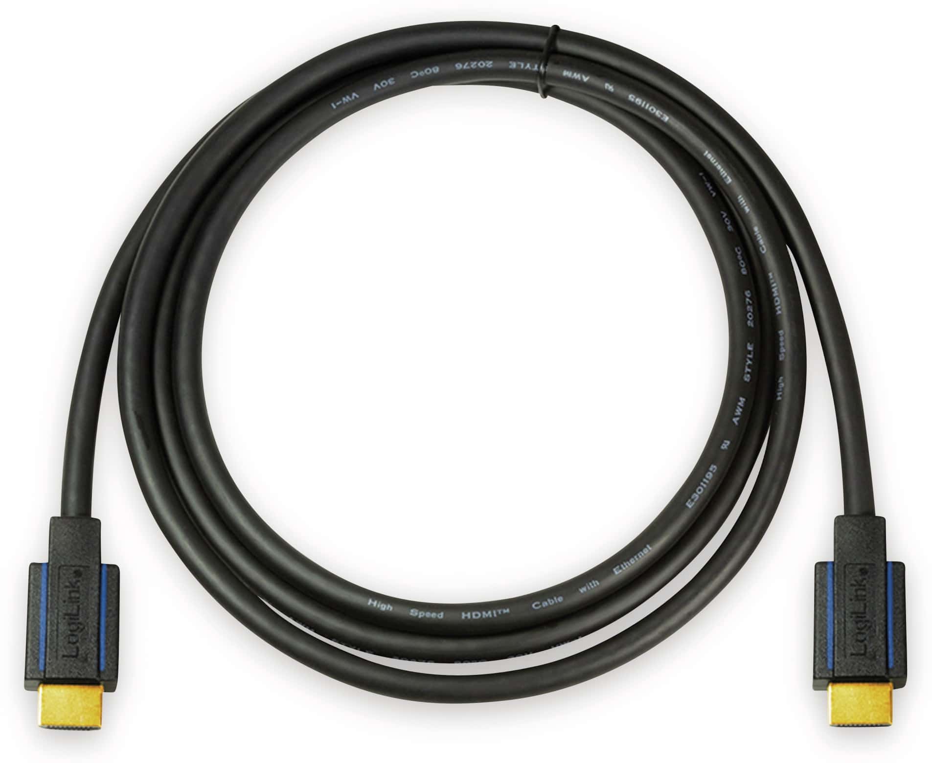 LOGILINK HDMI Kabel CHB005, 3 m, Premium, für Ultra HD