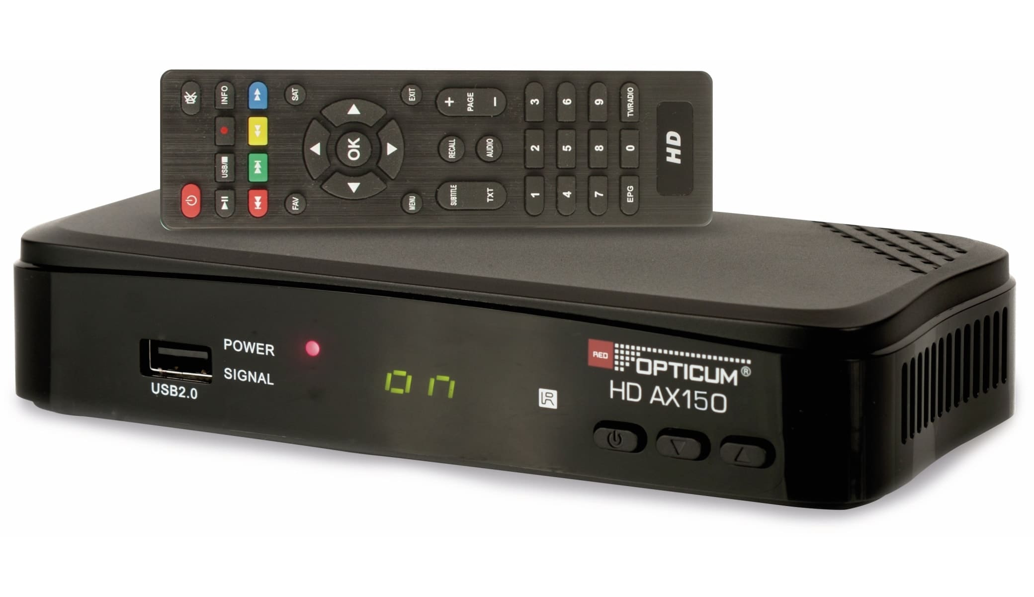 RED OPTICUM DVB-S HDTV Receiver AX HD 150, PVR