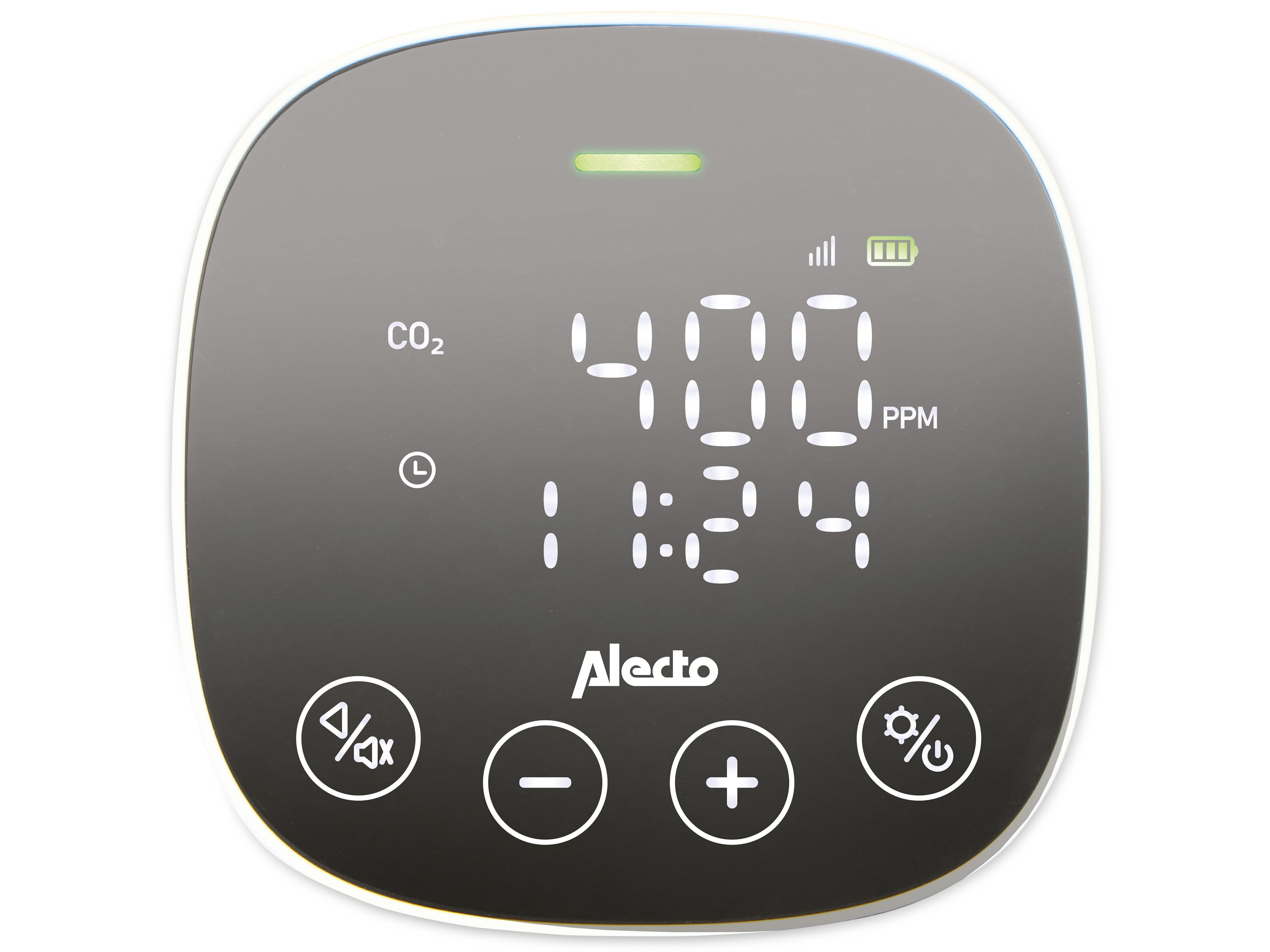 ALECTO CO2-Messgerät AQ30 mit NDIR-Sensor und Luftfeuchtigkeitsmesser 