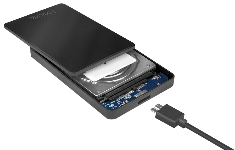 LOGILINK Festplattengehäuse UA0339 USB 3.0 2,5"(6,35cm) SATA HDD/SSD