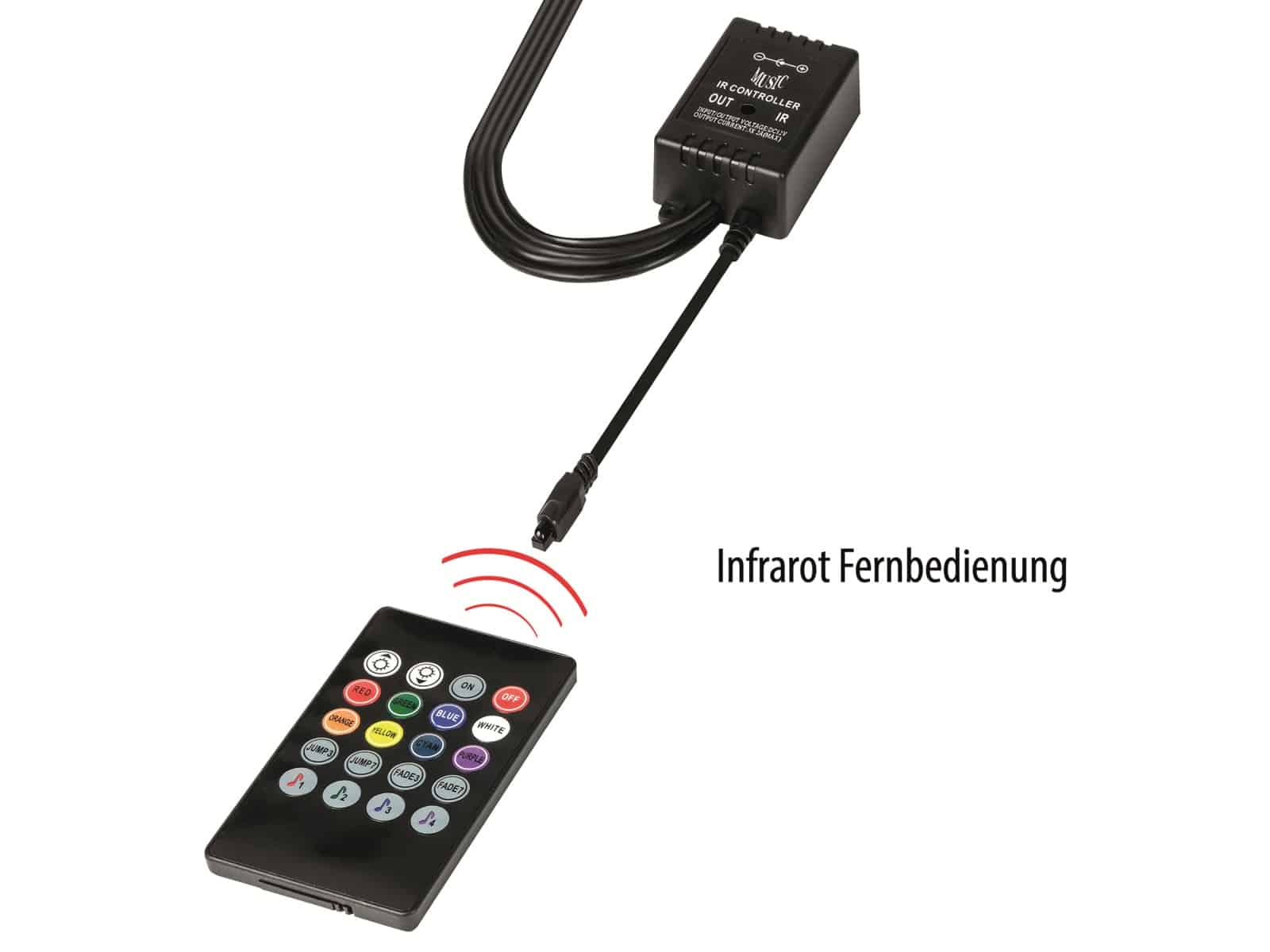 EUFAB LED Fußraumbeleuchtung 13459, 12 V-