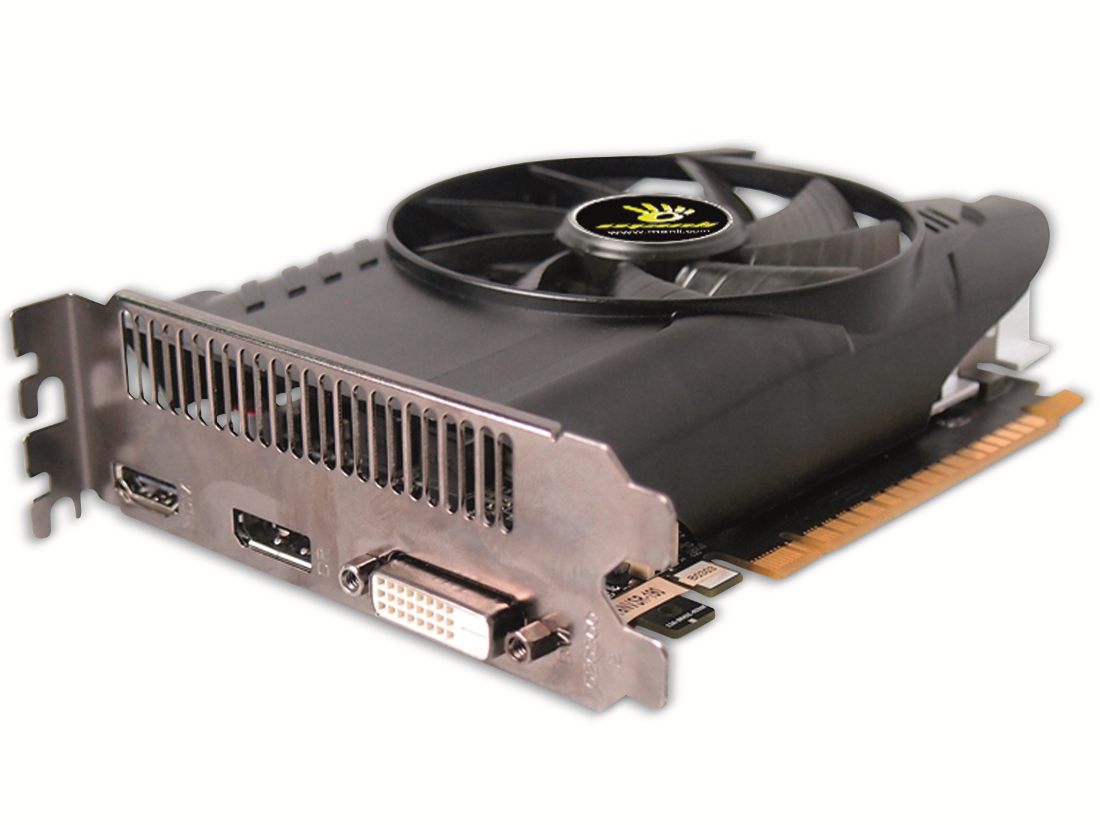 Grafikkarte MANLI GeForce GTX 1050, 4GB DDR5