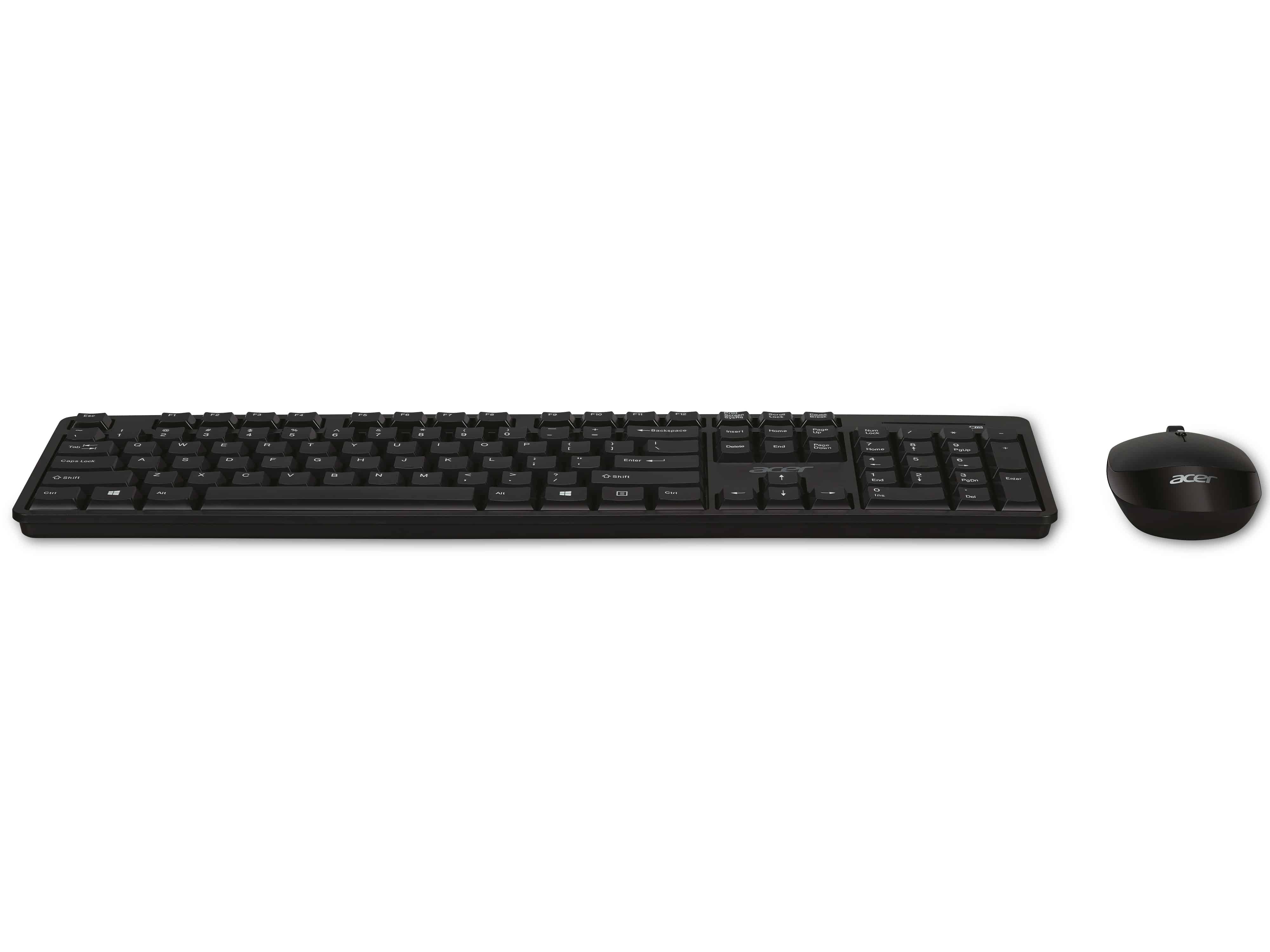 ACER Tastatur- und Maus-Set 100, wireless, schwarz