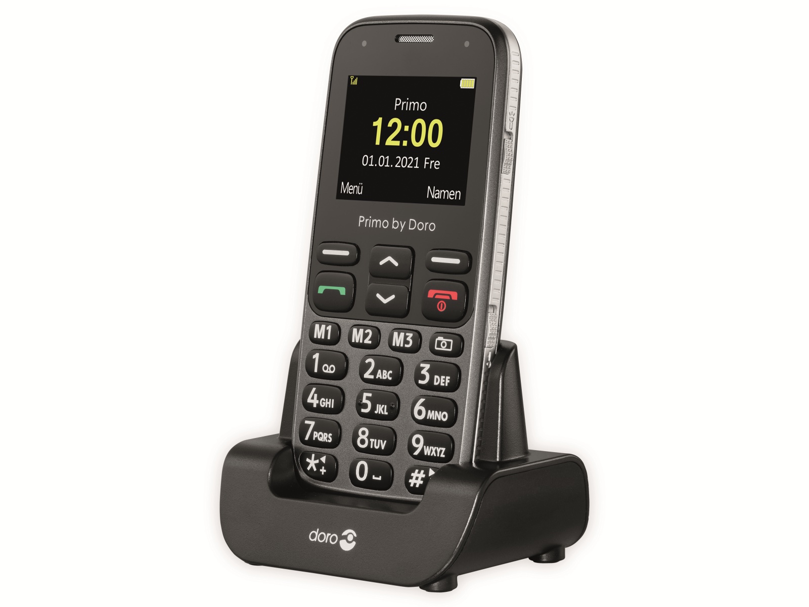 DORO Handy Primo 218, schwarz