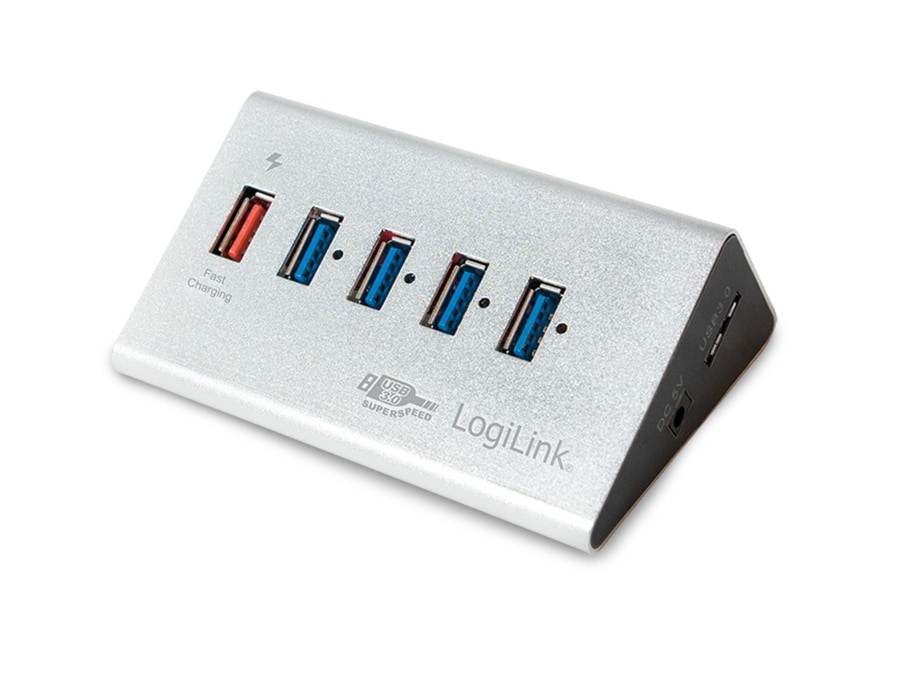 LOGILINK USB 3.0-Hub UA0227, 4-port, aktiv