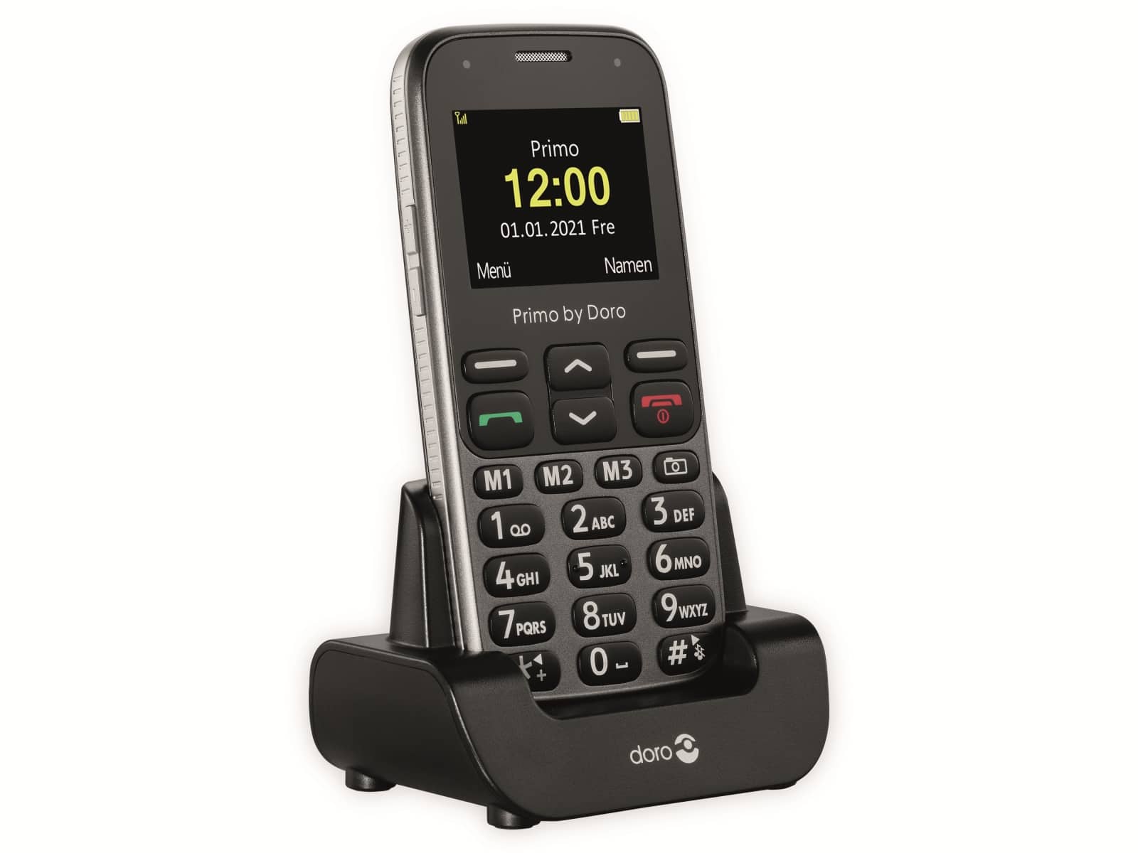 DORO Handy Primo 218, schwarz