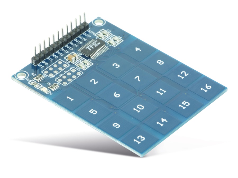 DAYCOM Tastaturmodul M-TM-TTP229, 16 Tasten