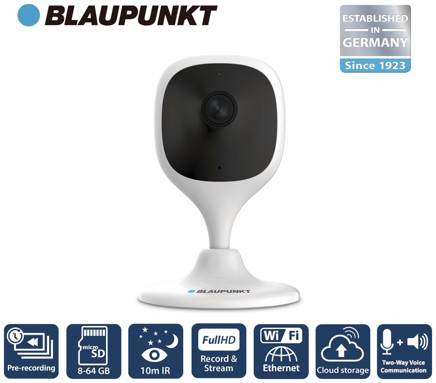 Blaupunkt IP-Kamera VIO-HS20, WiFi, 2 MP