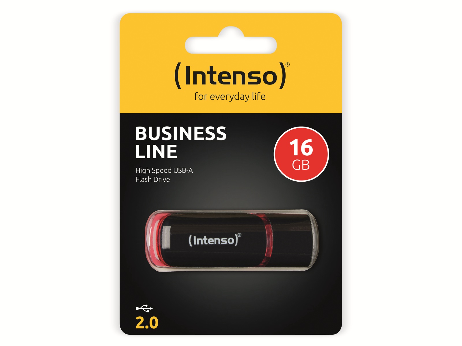 INTENSO USB 2.0 Speicherstick Business Line, 16 GB