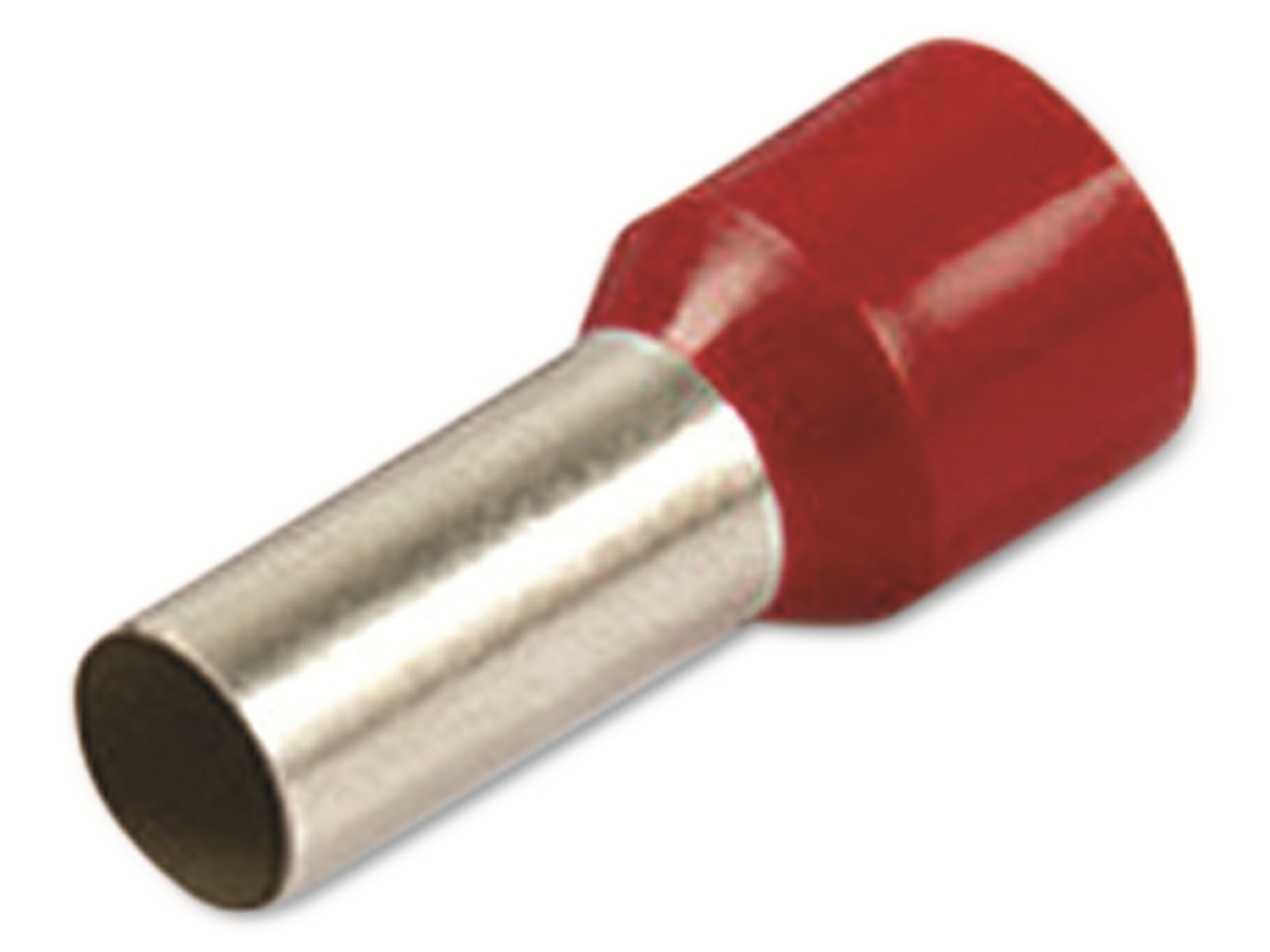 VOGT Aderendhülsen, 491118, isoliert,rot, Crimp, AWG 2, 35,0 mm², 100 Stück