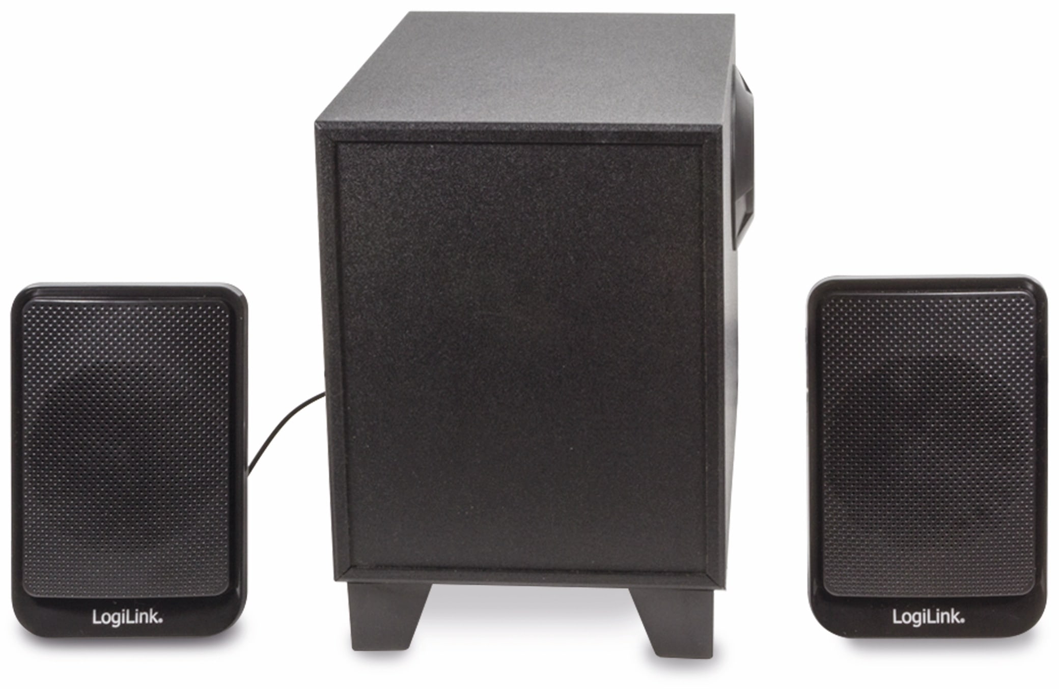 LOGILINK 2.1 Stereo-Lautsprecher SP0045, schwarz