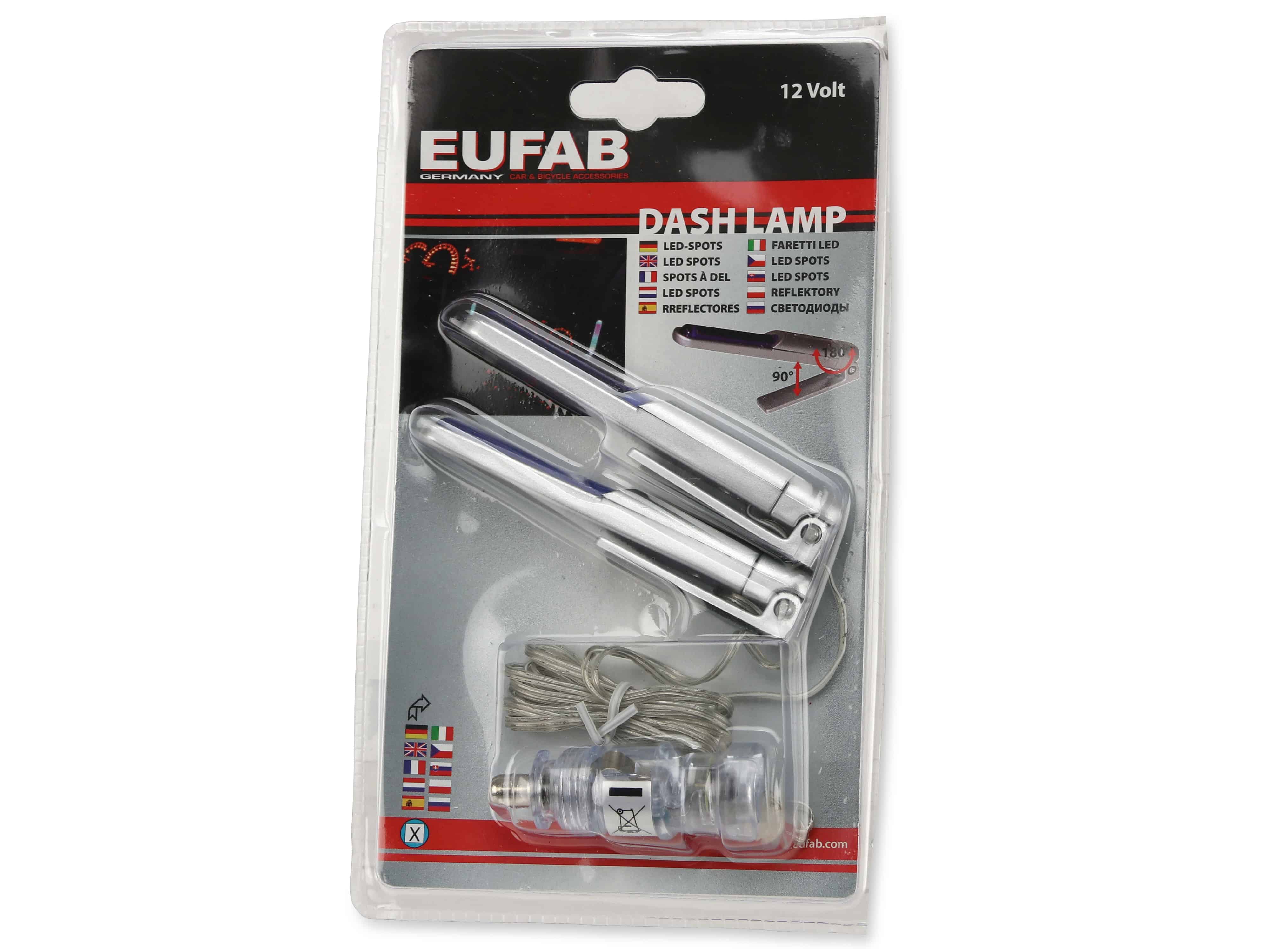 LED-Innenraum-Spot, EUFAB, 12V, blau