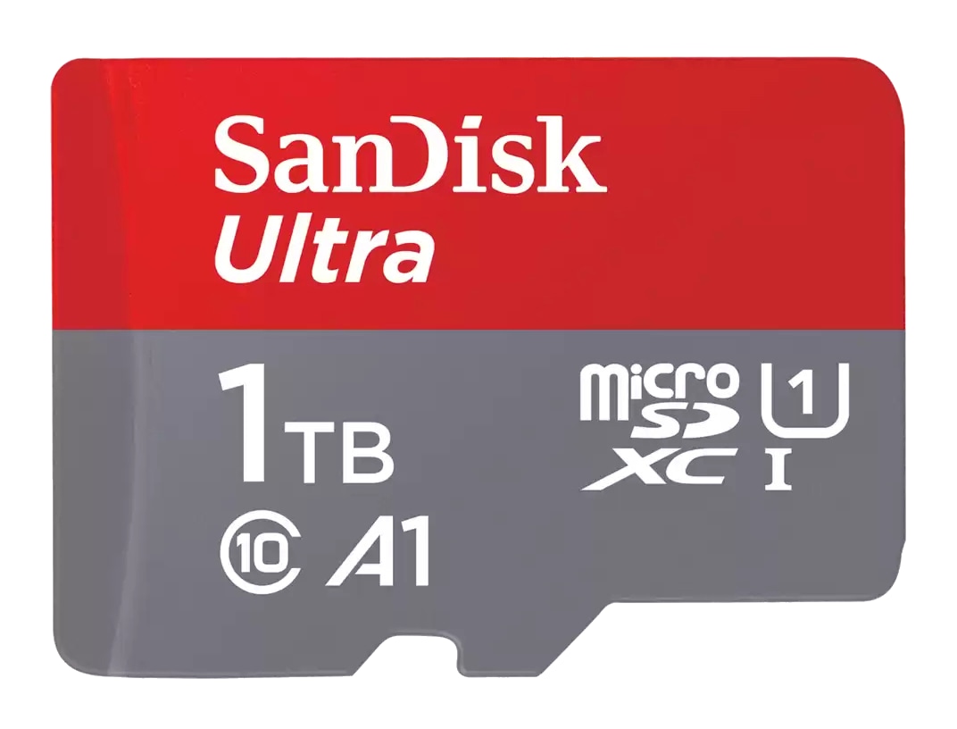 SANDISK MicroSDXC-Speicherkarte Ultra A1 1TB inkl. SD-Adapter