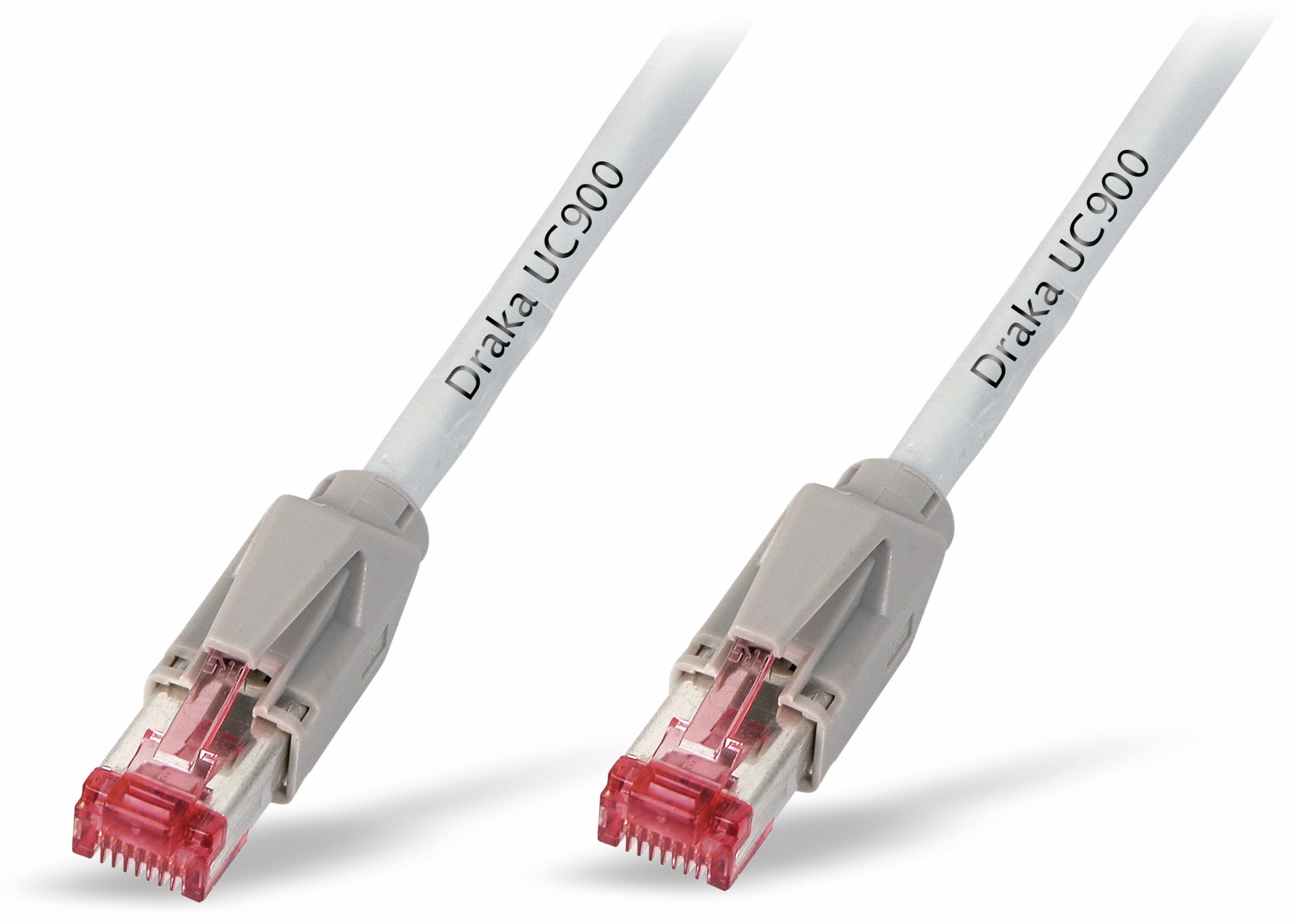 RJ45 Patchkabel HIROSE TM21, S/FTP, UC900, CAT.6A, grau, 15 m