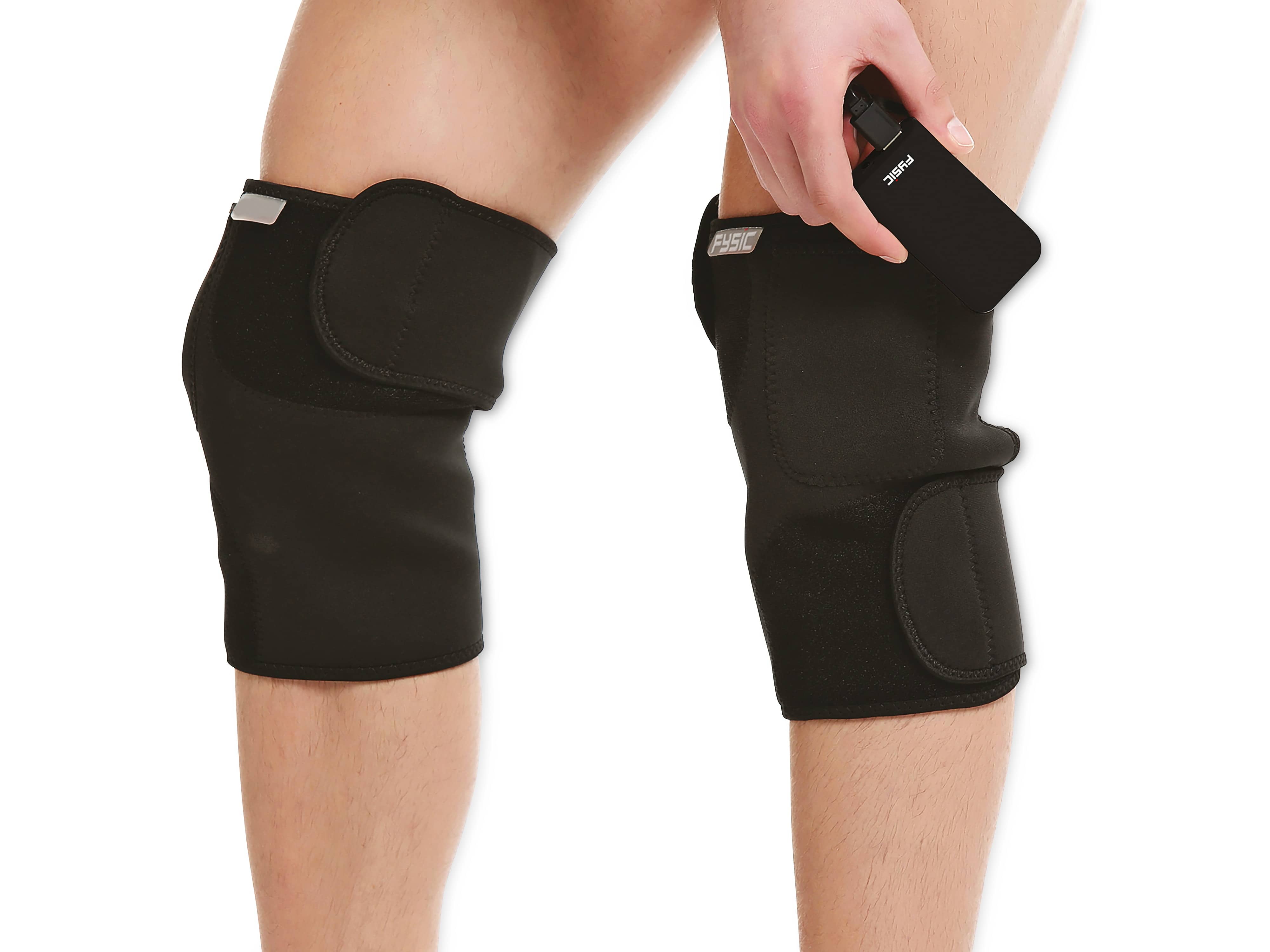 FYSIC Wärmebandage FHP-180L, für das Knie, links, kabellos