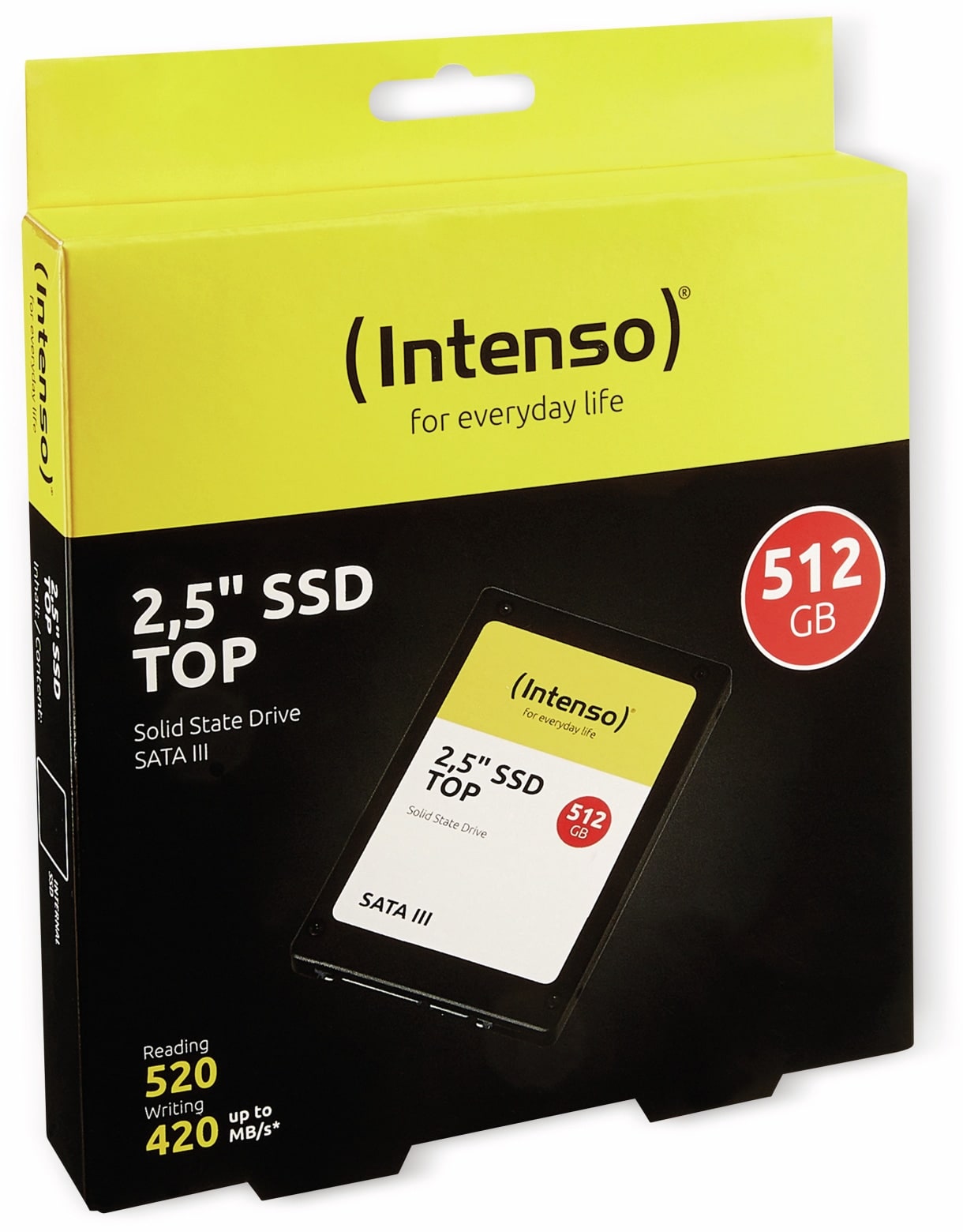 INTENSO SSD SATA III Top, 512 GB