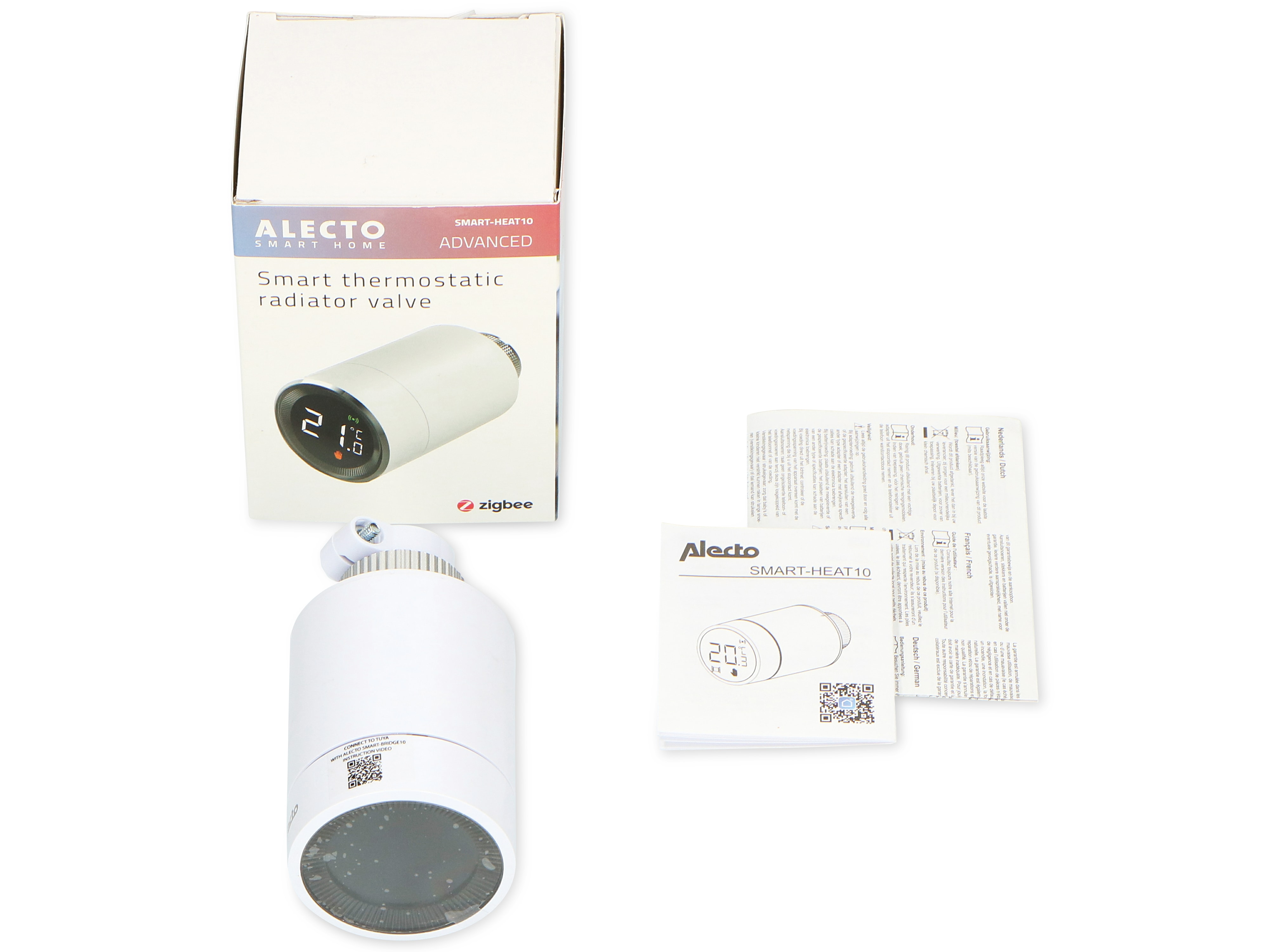 ALECTO Heizkörper-Thermostat Smart-Heat10, weiß