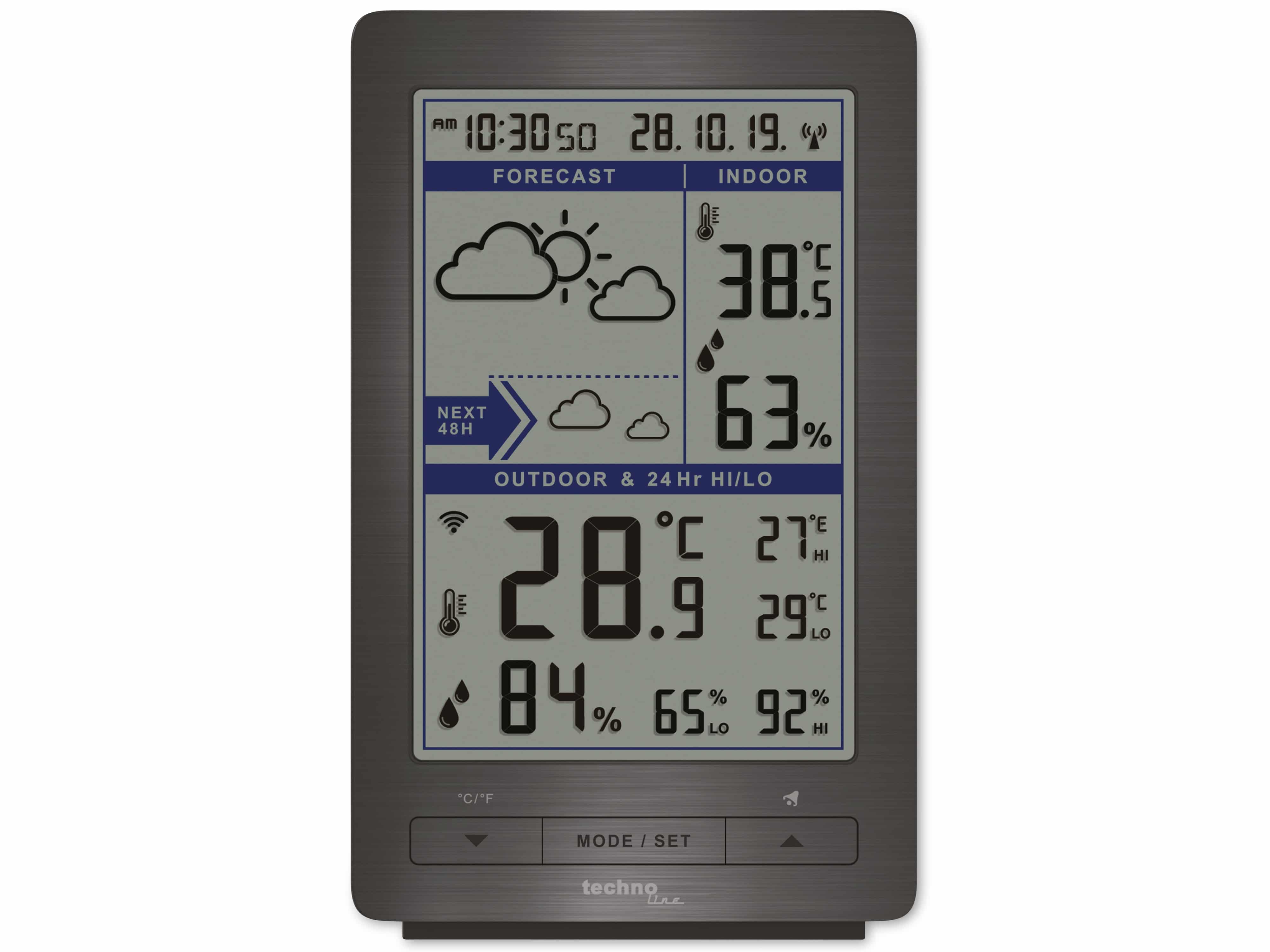 TECHNOLINE Wetterstation WS 9485