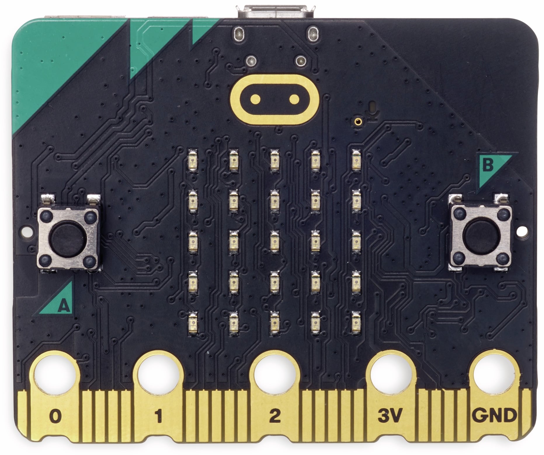 BBC MICRO:BIT 2 in Einzelverpackung (ohne Zubehör) Antistatic Beutel m. Aufkleber