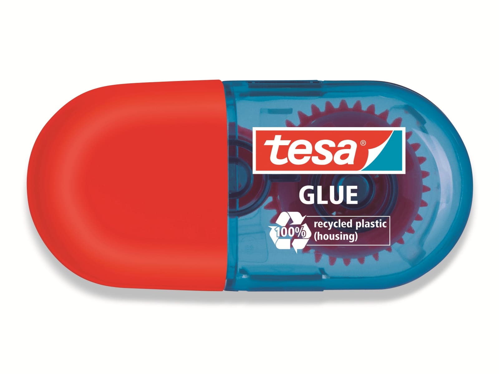 TESA ® Mini Klebe-Roller permanent ecoLogo®, 6m:5mm, 59819-00000-00