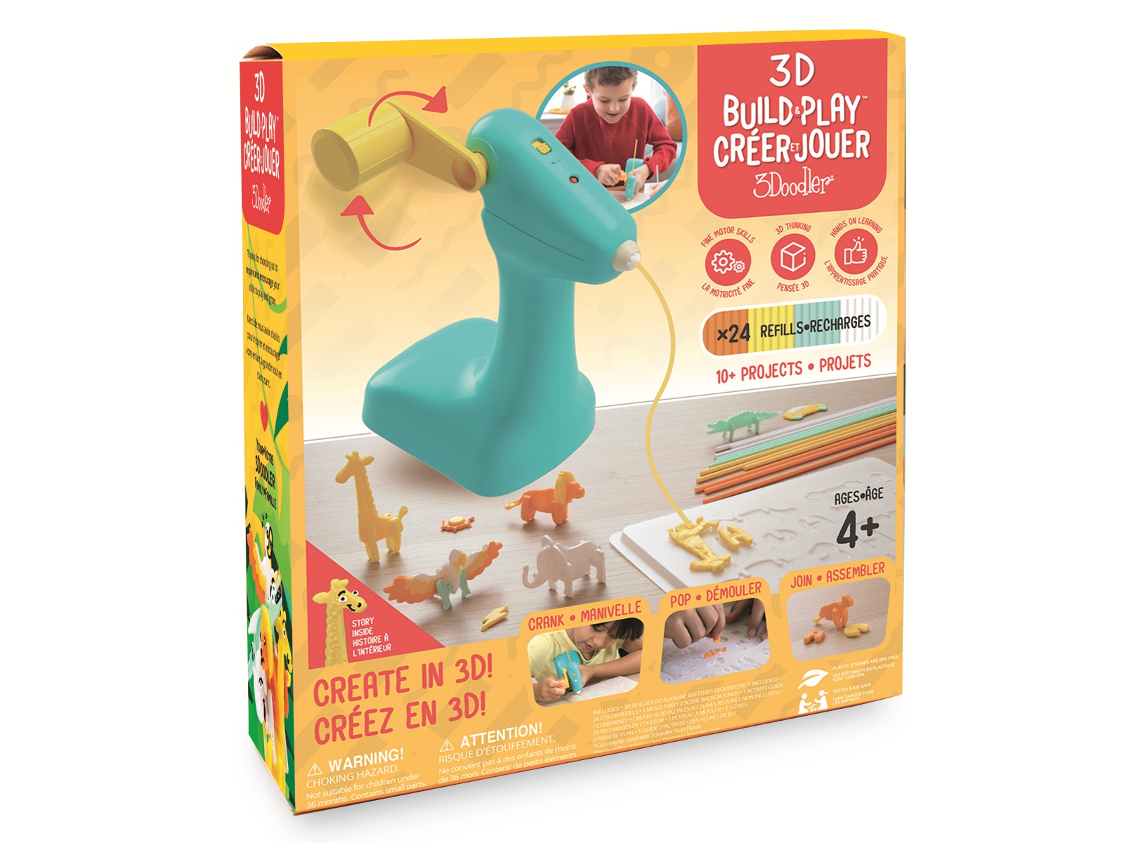 3DOODLER 3D-Stift 3D Build and Play