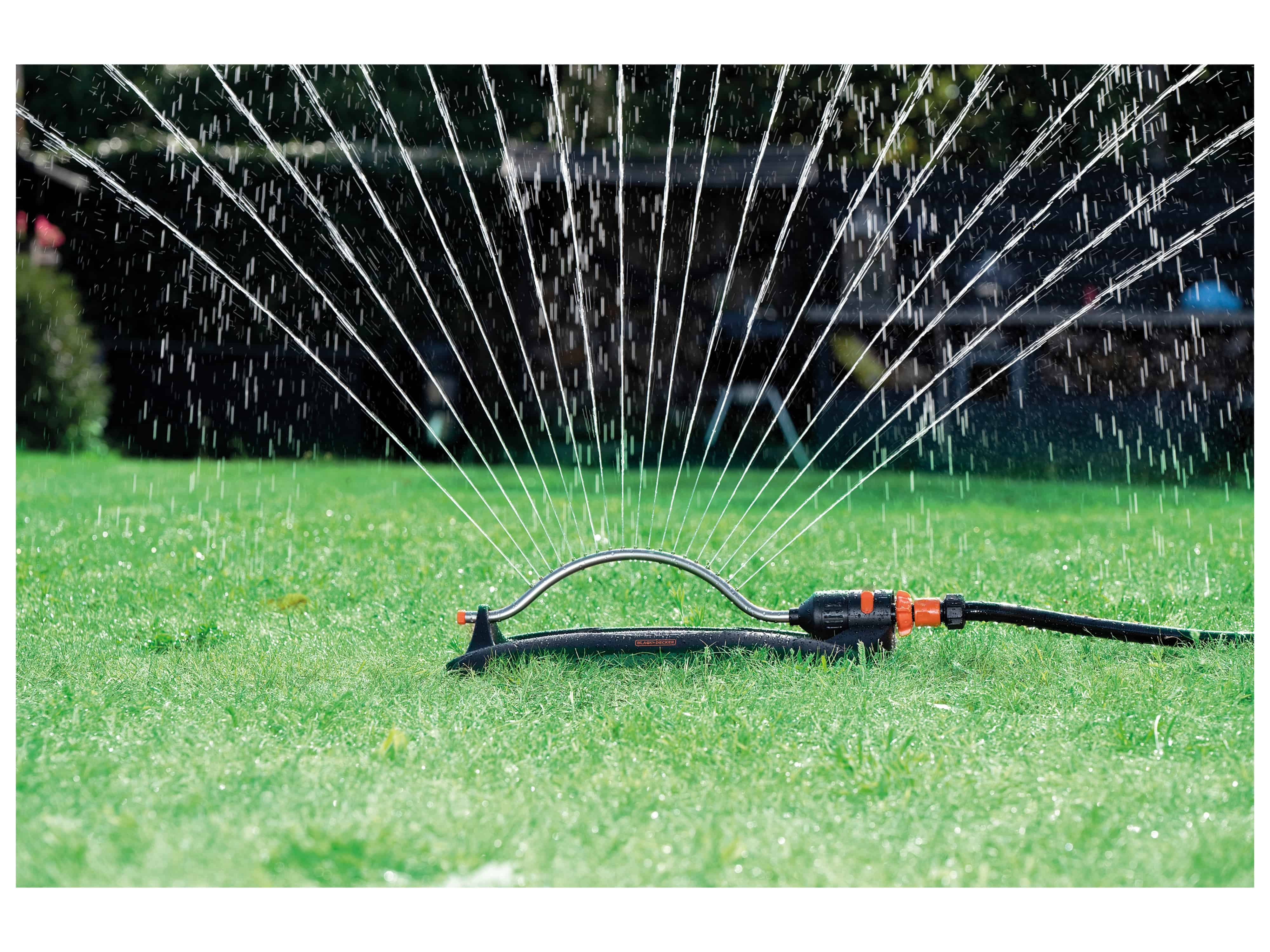 BLACK & DECKER Sprinkler, oszillierend, 58,5x19,5x10,5 cm