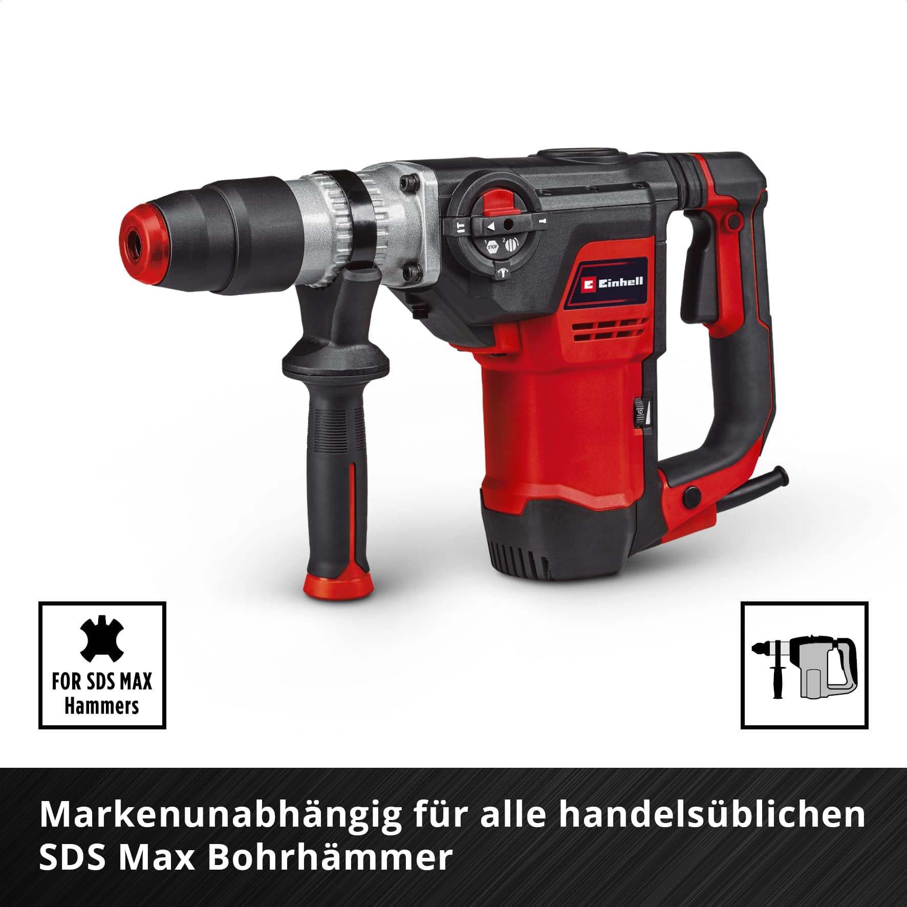 EINHELL SDS-Max Meißel-Set 190110, 400 mm, 3-teilig