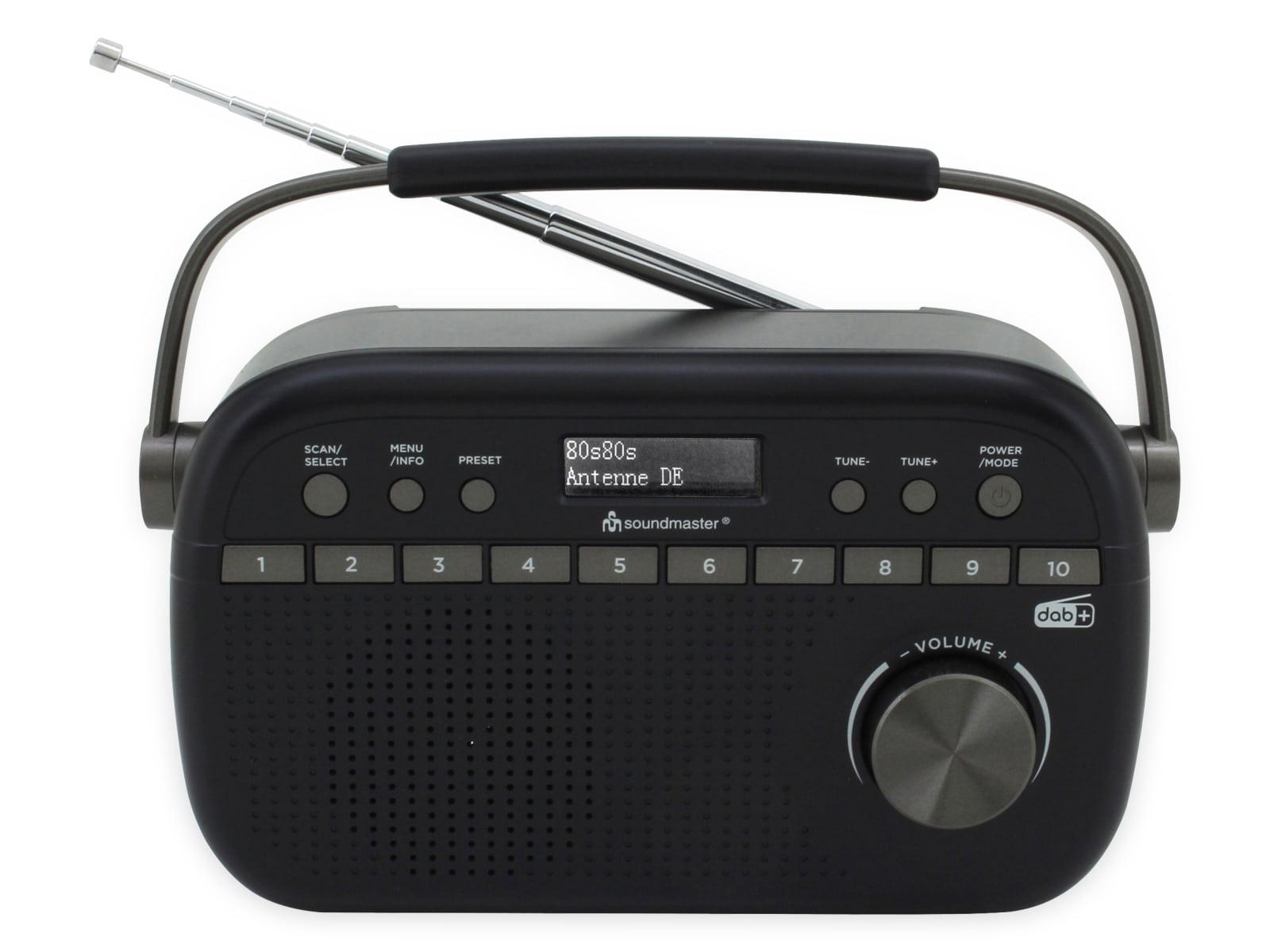 SOUNDMASTER DAB+/UKW-Radio DAB280, schwarz