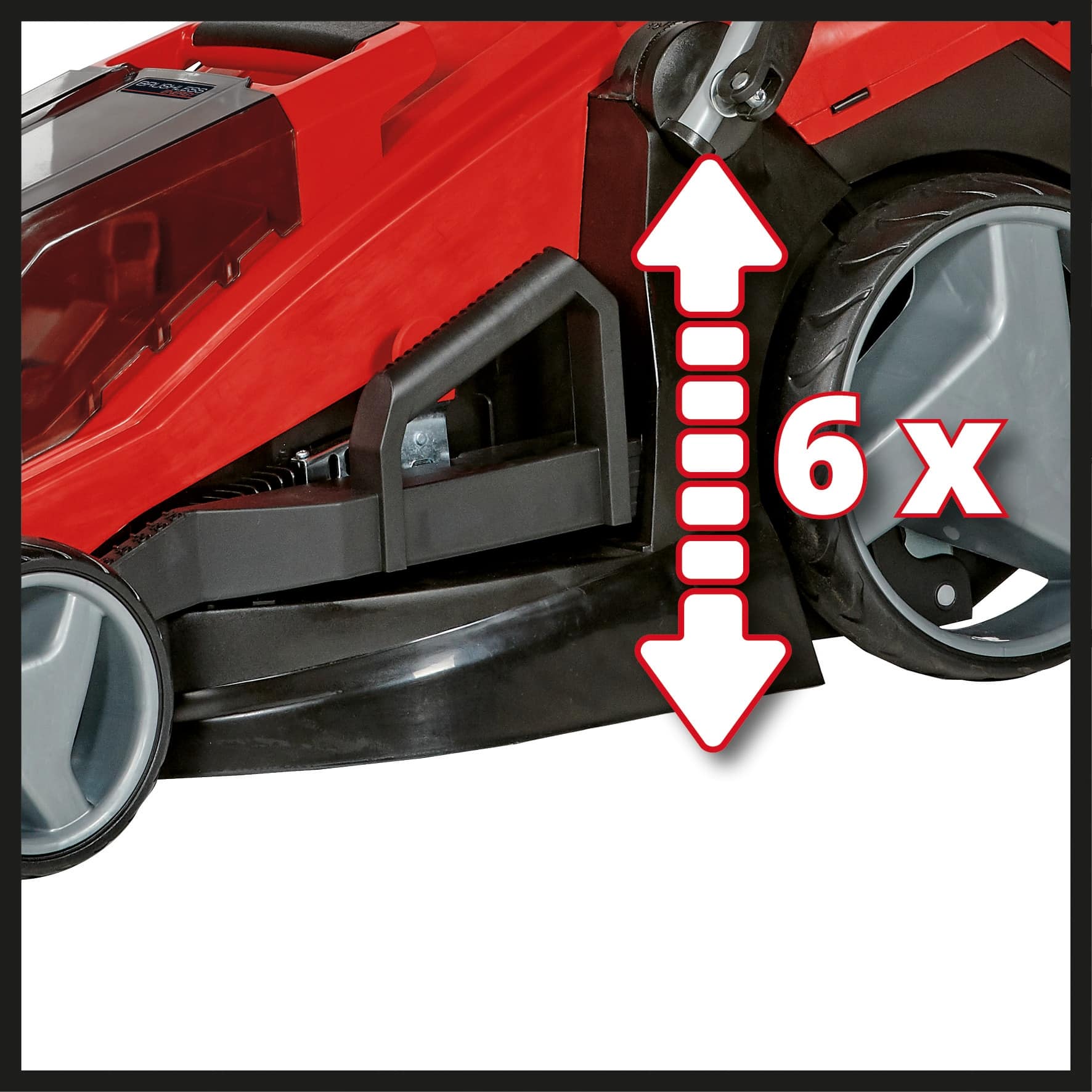 EINHELL Akku-Rasenmäher GE-CM 36/43, Li M, 2x4,0 Ah Akkus + Ladegeräte