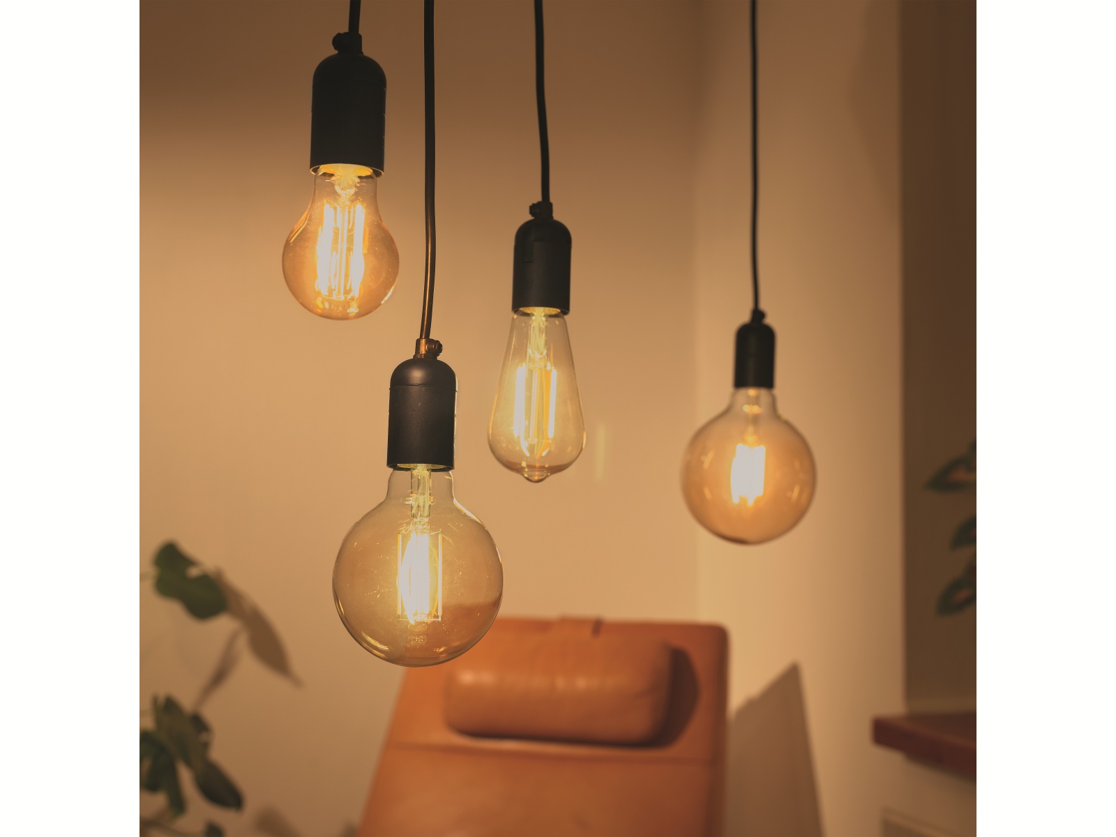 DENVER LED-Lampe LBF-405, WLAN-Filament, EEK: F, E27, 4,9 W, 470 lm