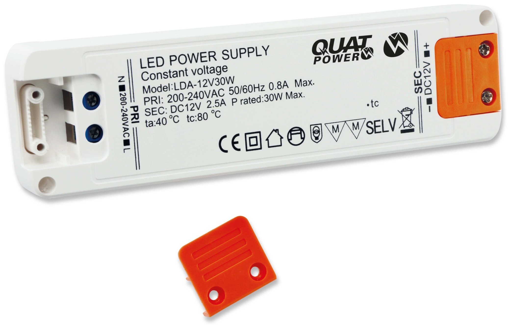 QuatPower LED-Schaltnetzteil LN 12V30W, 12 V-, 30 W