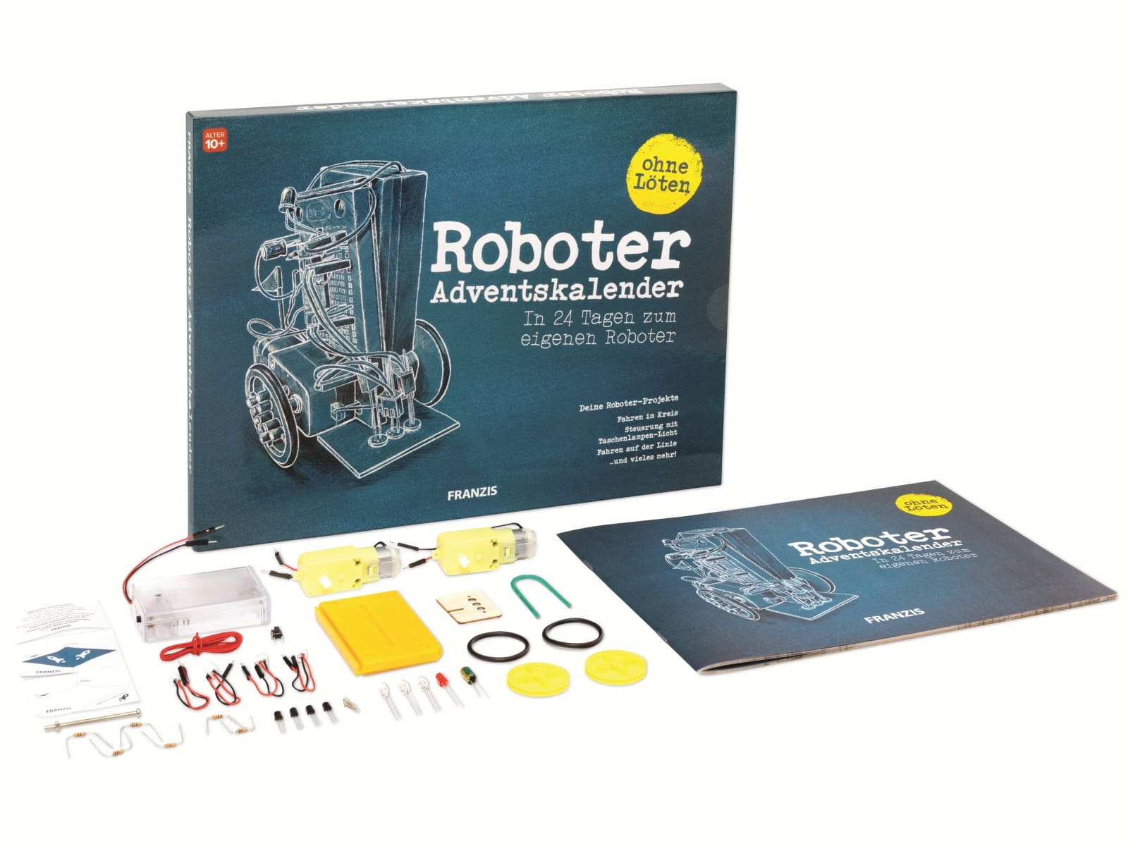 FRANZIS Adventskalender, 67161, Roboter Adventskalender