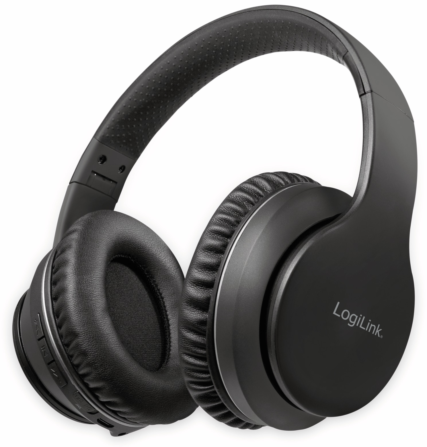 LOGILINK Bluetooth Over-Ear Kopfhörer BT0053, mit Active-Noise-Cancelling